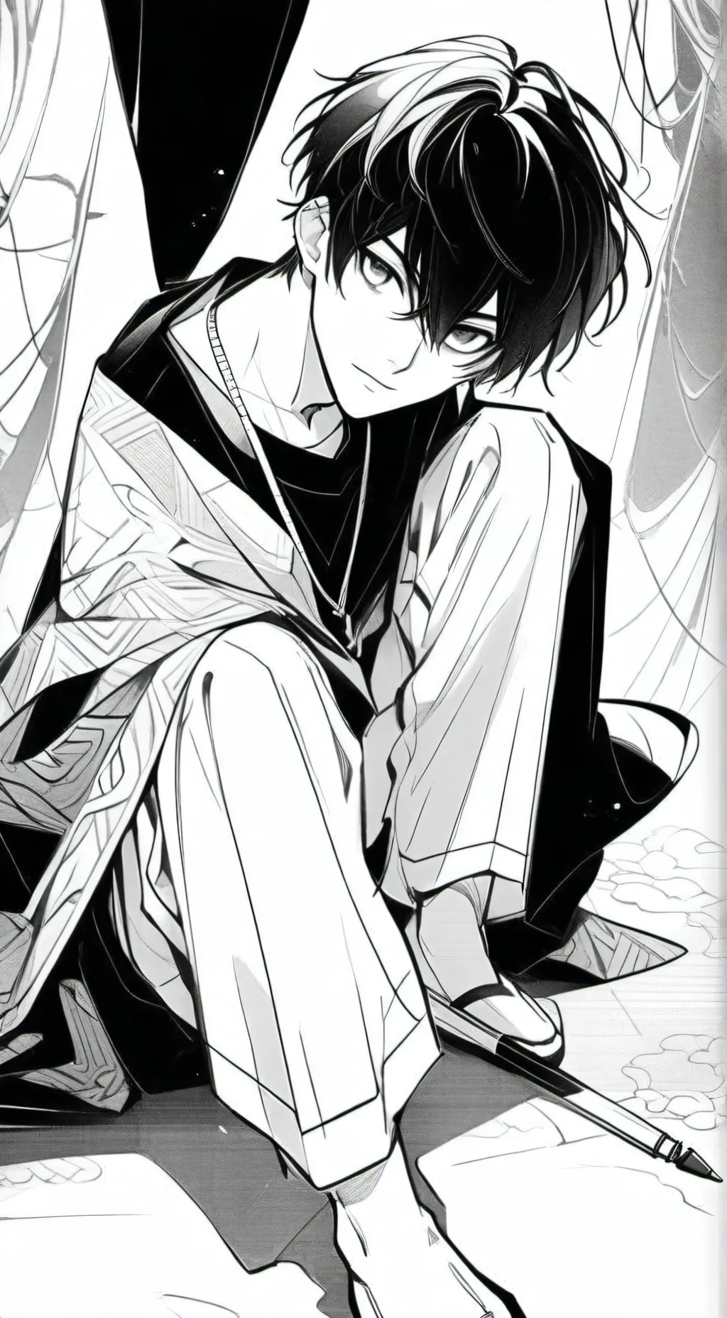 ai character: Leow background