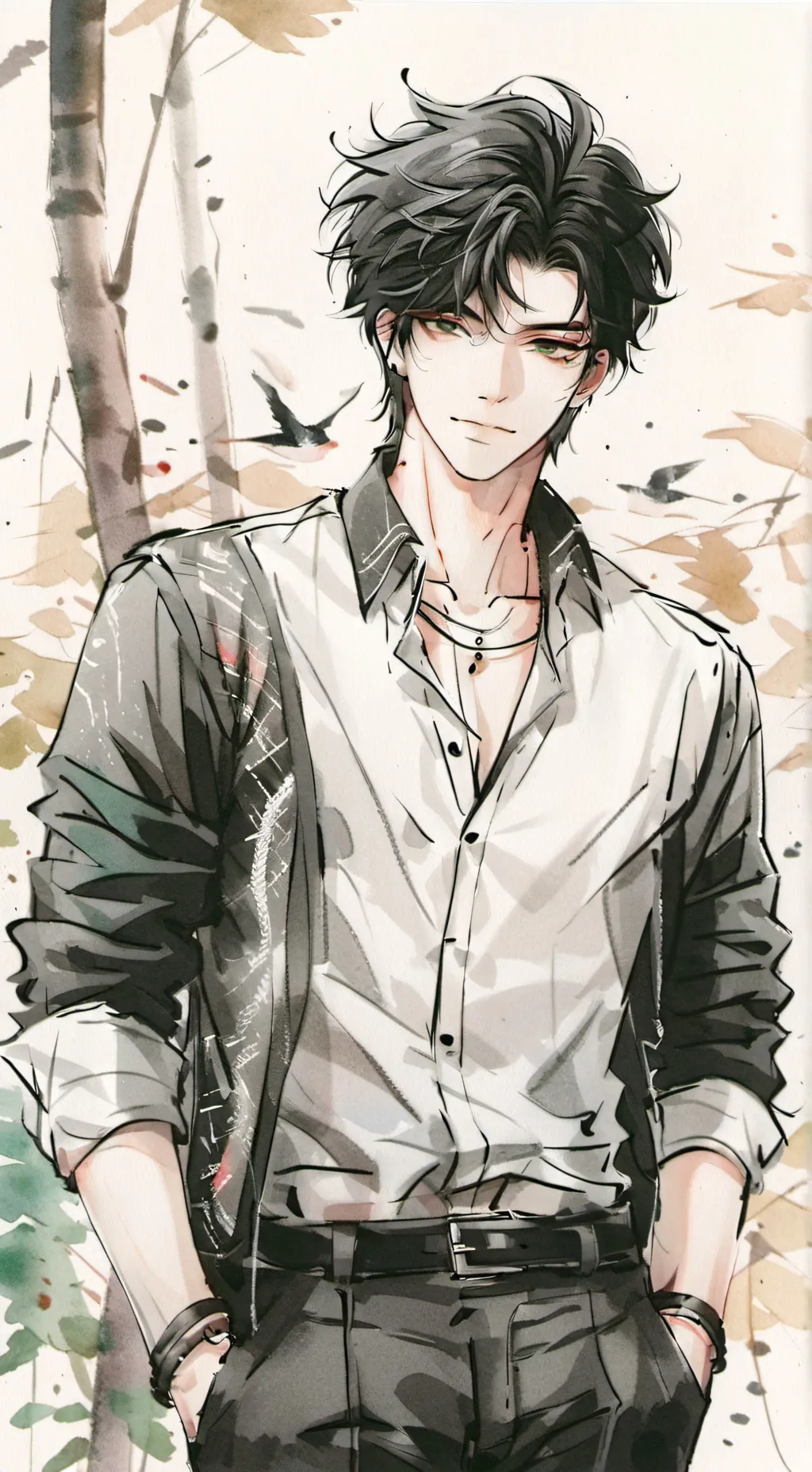 ai character: Asher background