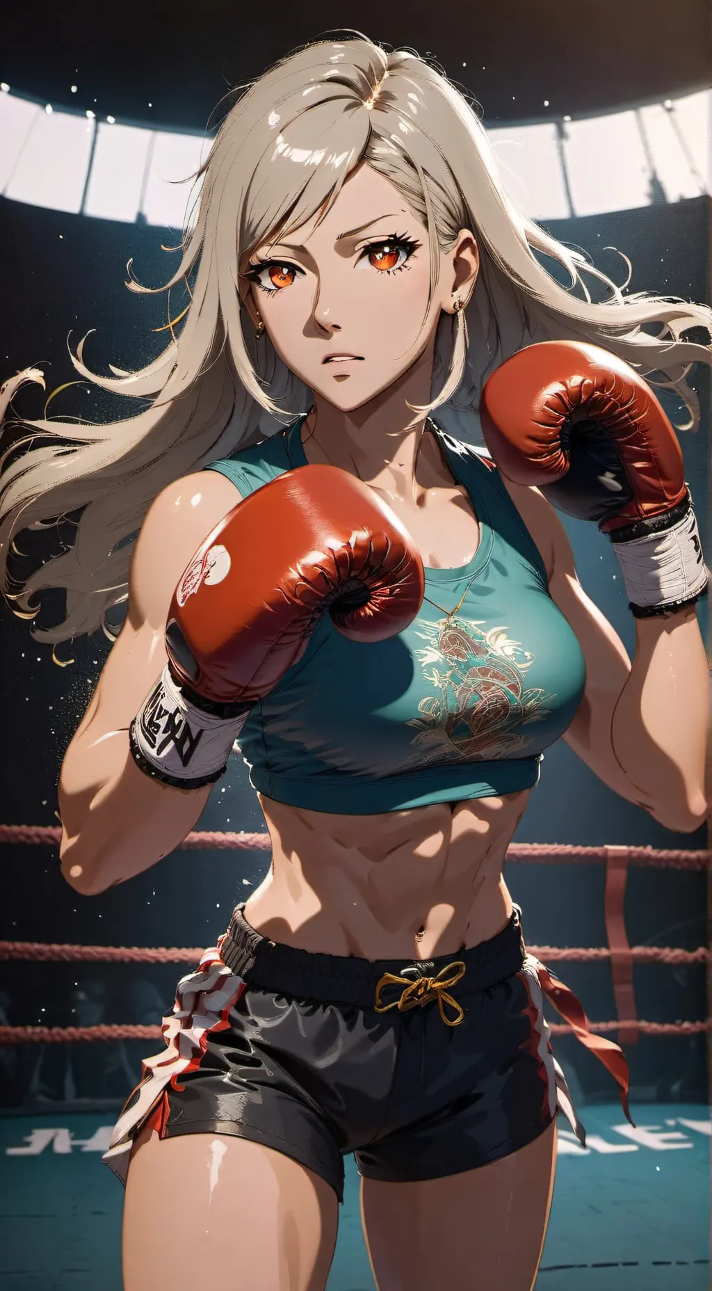 ai character: Lacey Walker  background