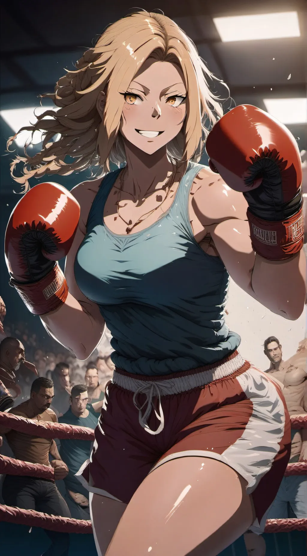 ai character: Maggie Cayden  background