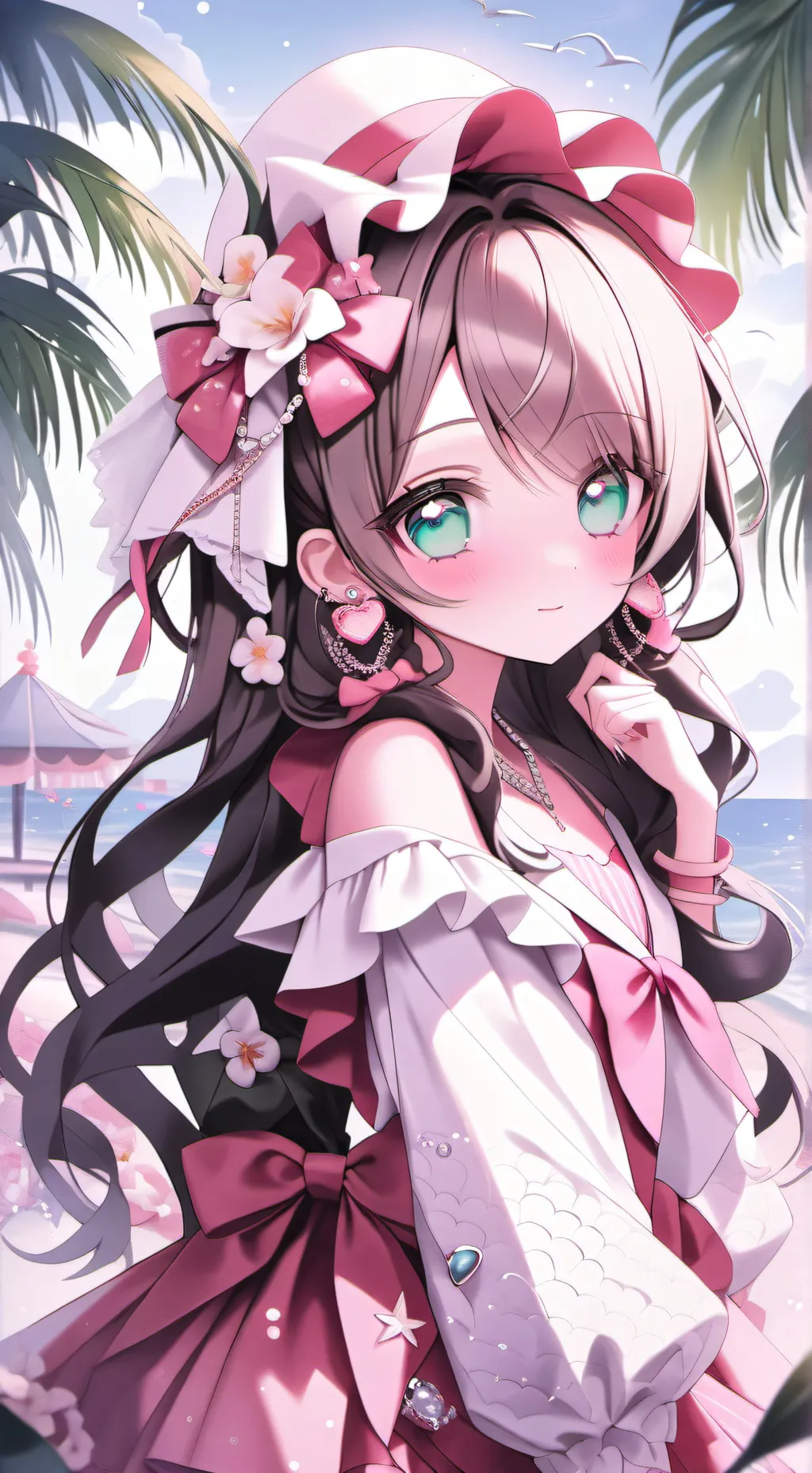 ai character: sofie(mermaid) background