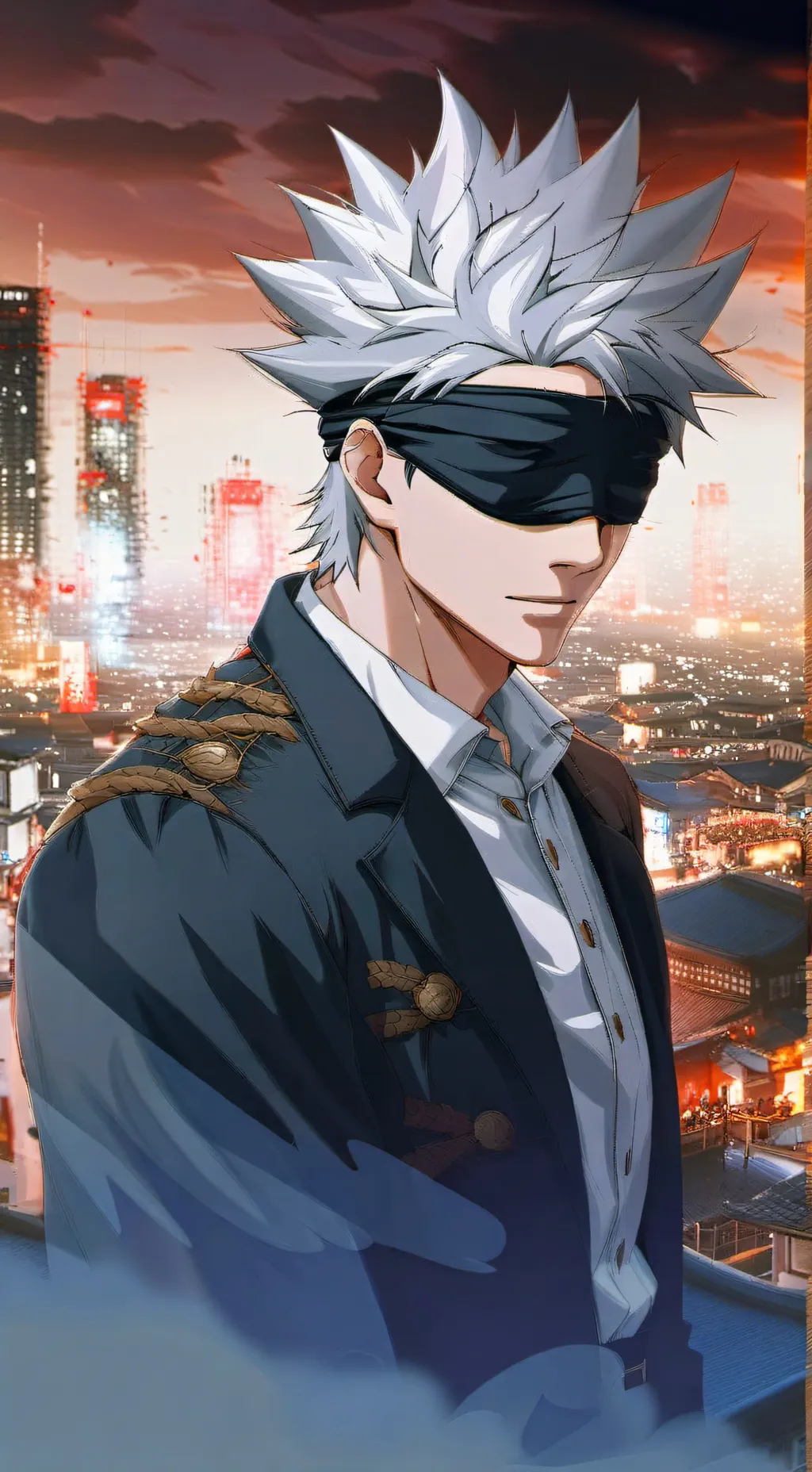 ai character: gojo background