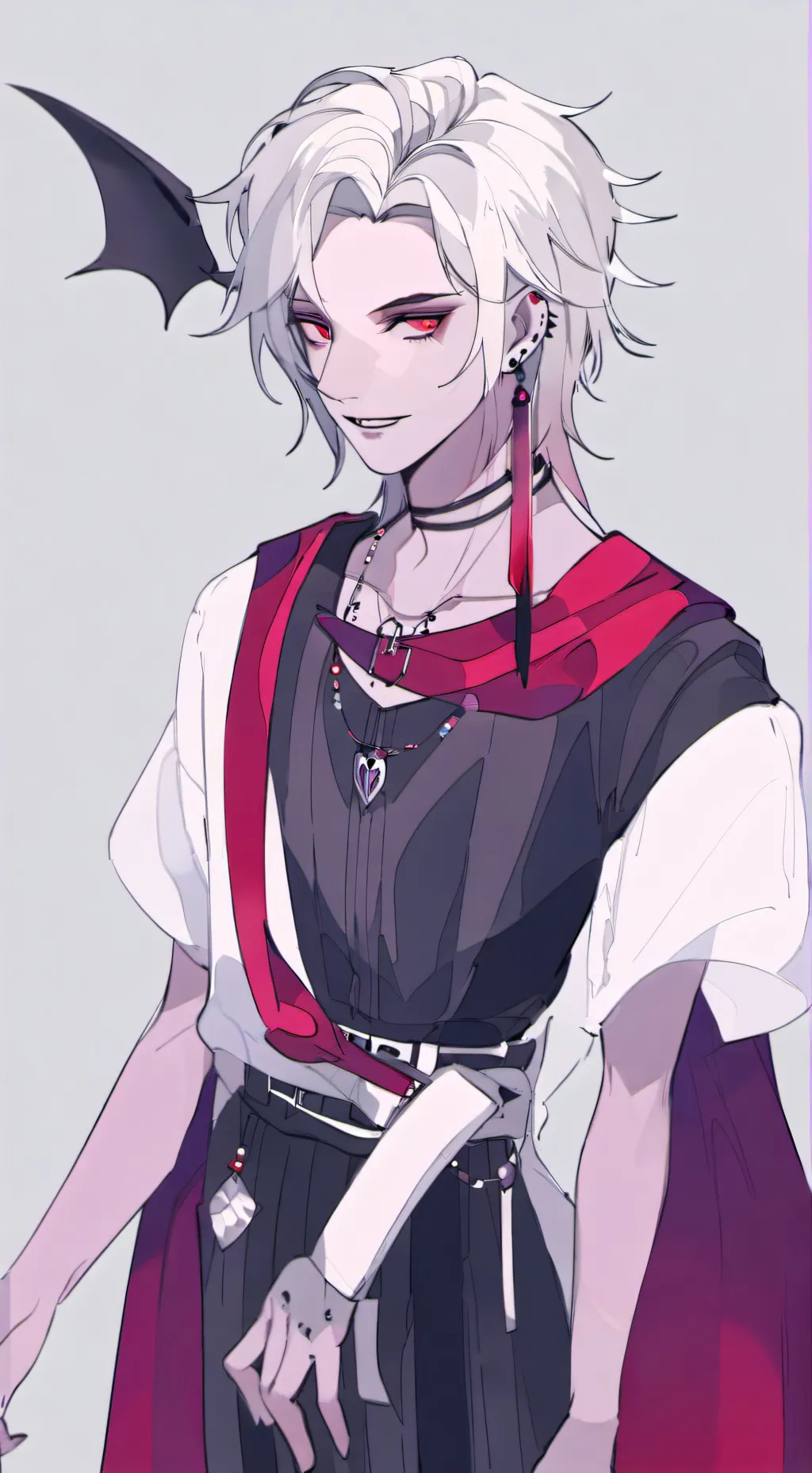 ai character: Were-vamp MHA background