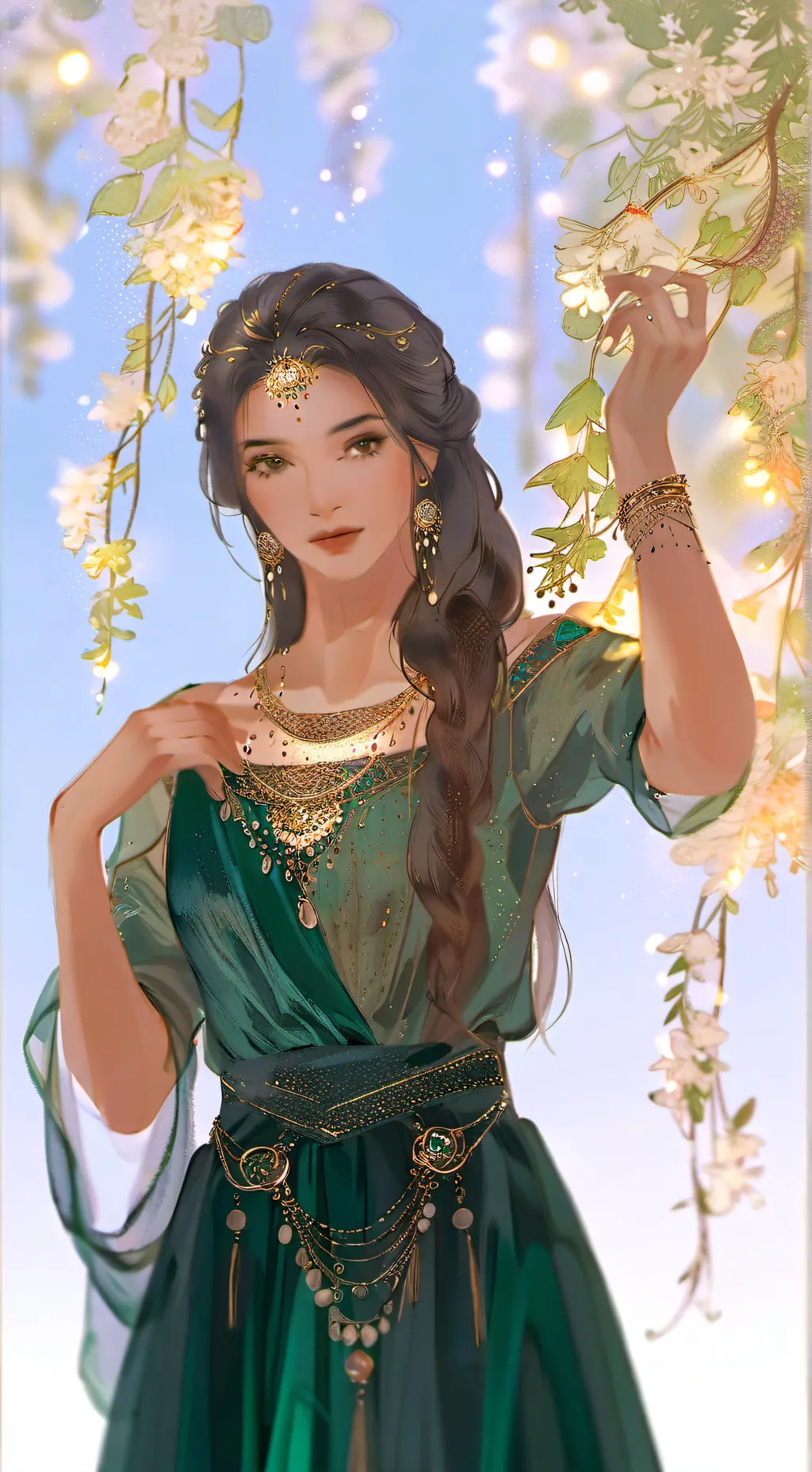 ai character: Happy Valentine sc background