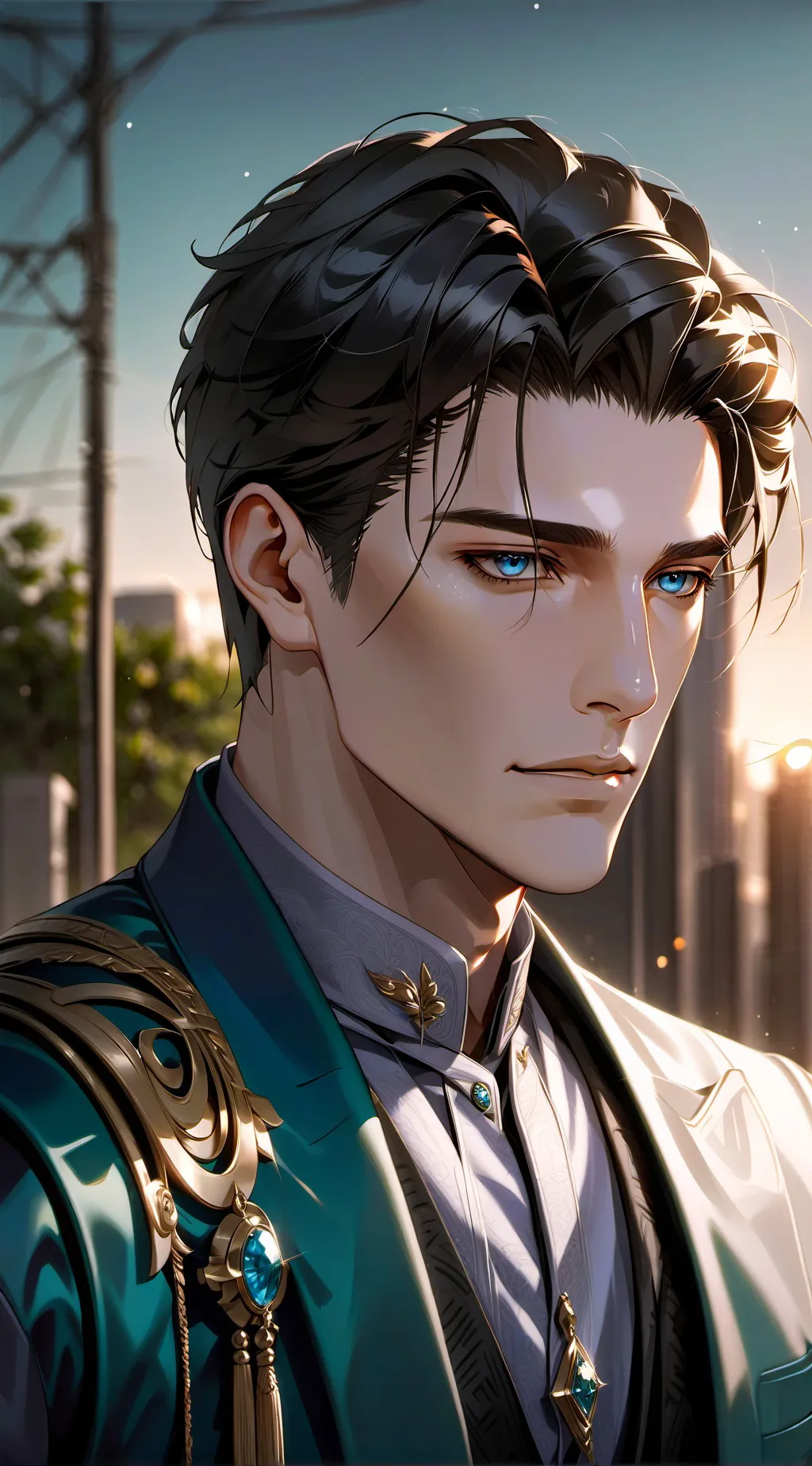 ai character: Dan (New oc) 🤯😏 background