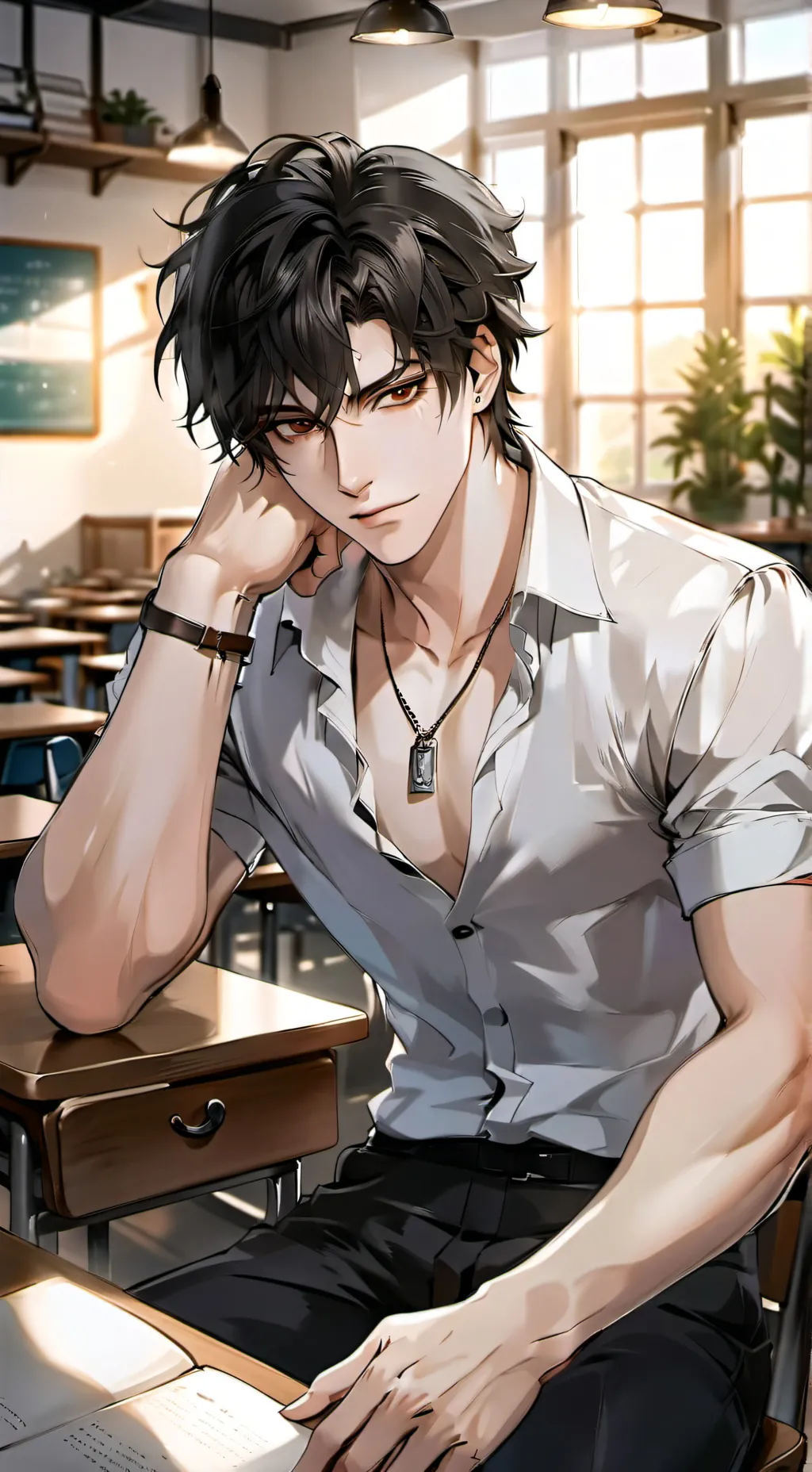 ai character: Asthon background