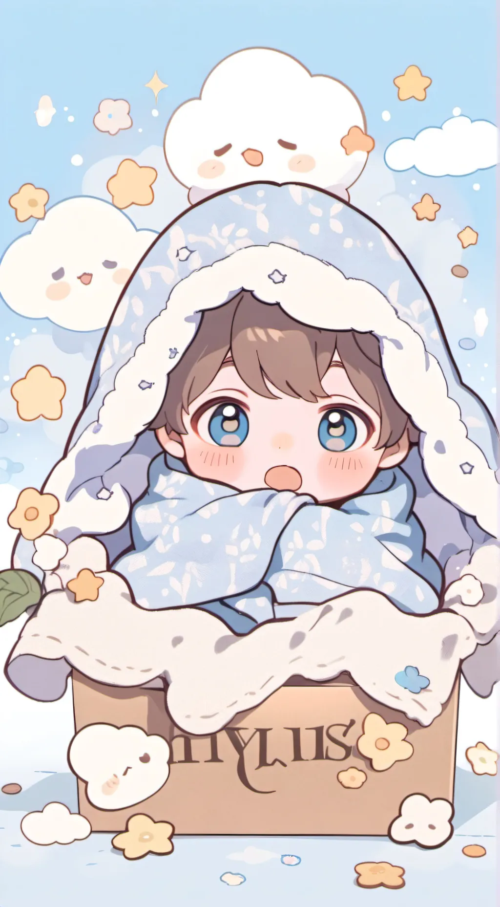 ai character: Bebe adorable🩷💖 background