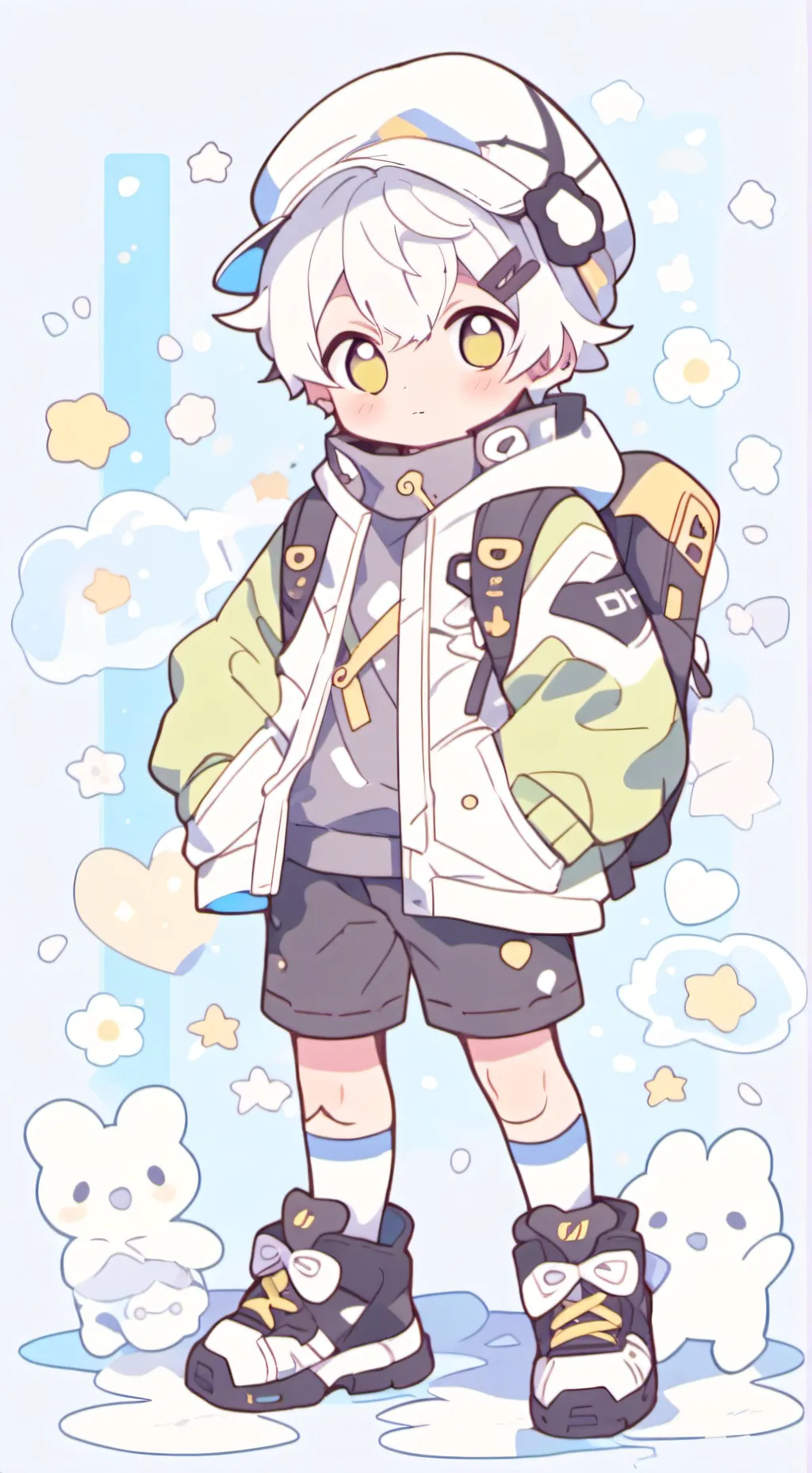 ai character: gourdy background