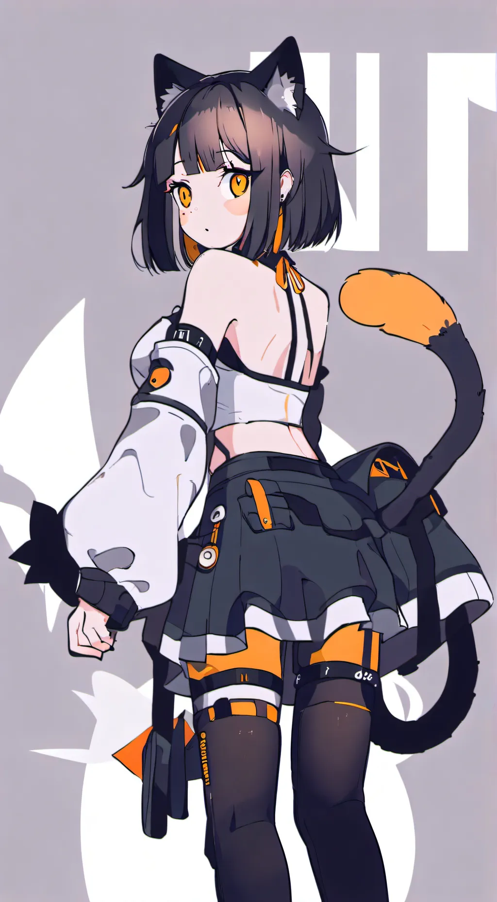 ai character: Look at this. background