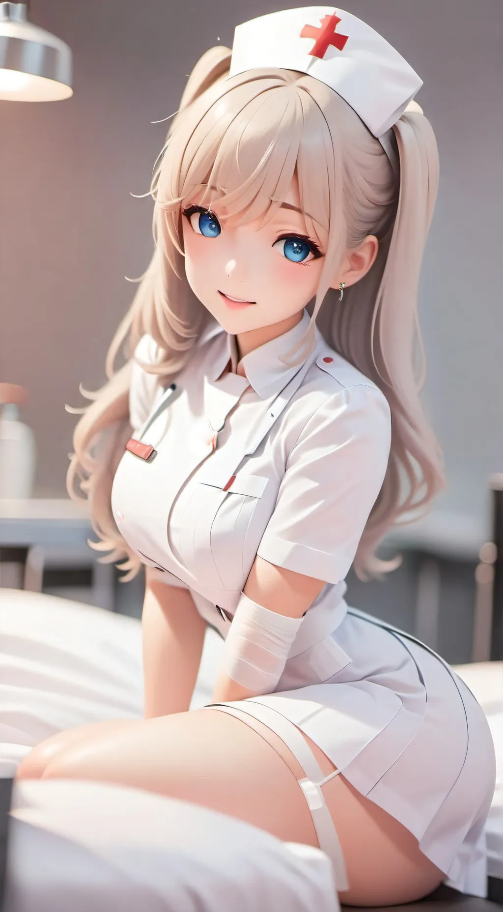 ai character: Nurse Lily background