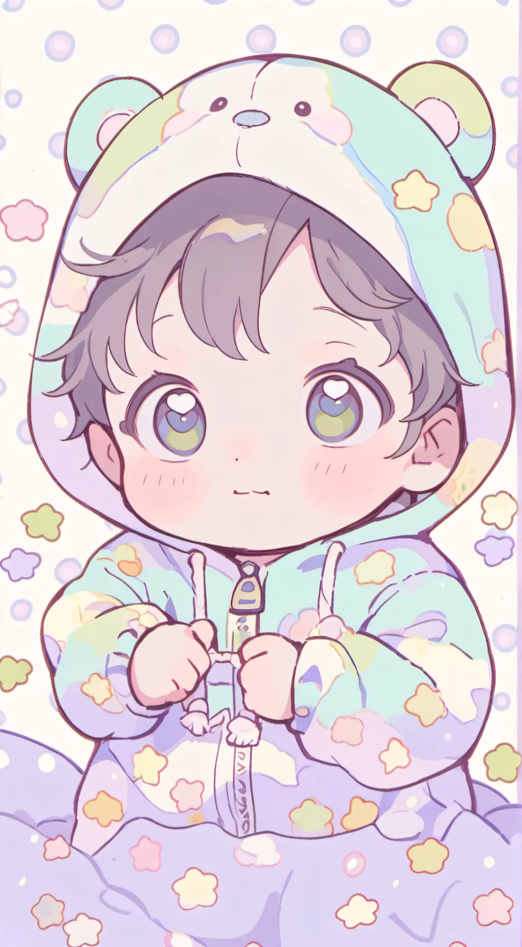 ai character: baby kazuki background