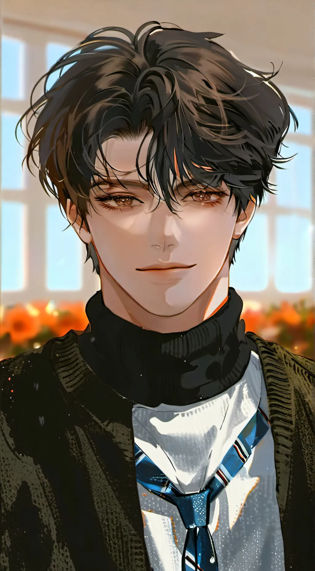 ai character: HarrylJohn Buhisan background