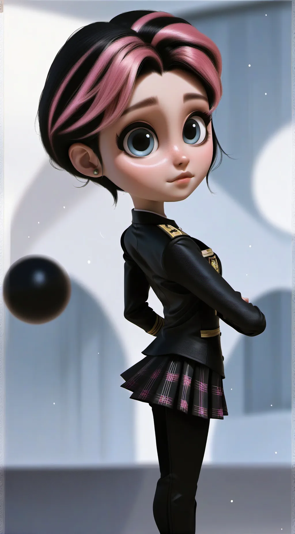 ai character: Coach Polly  background