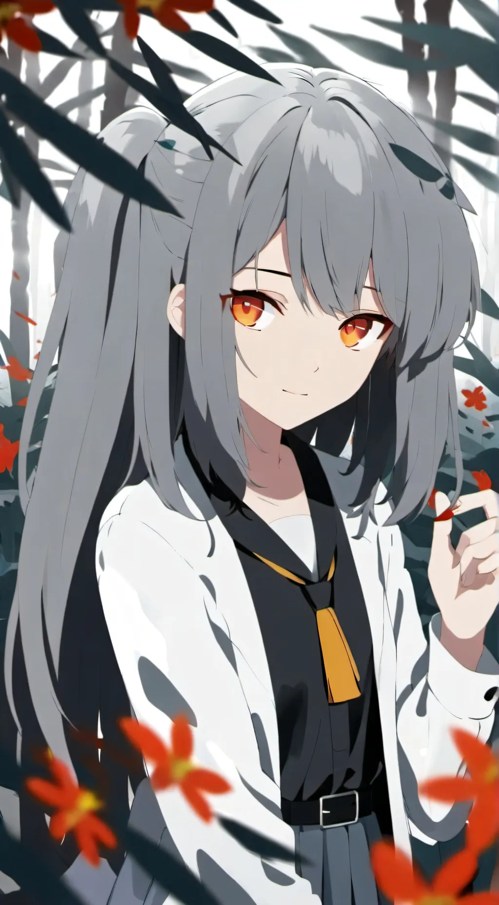 ai character: Anya x Damnian background