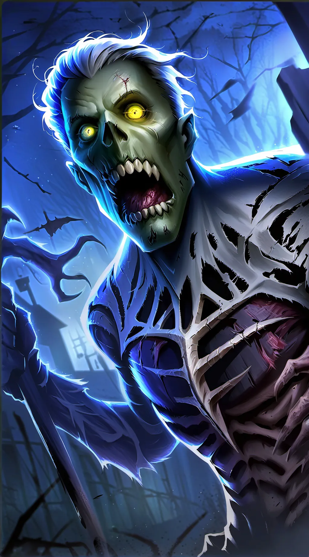 ai character: Radiation fallout2 background