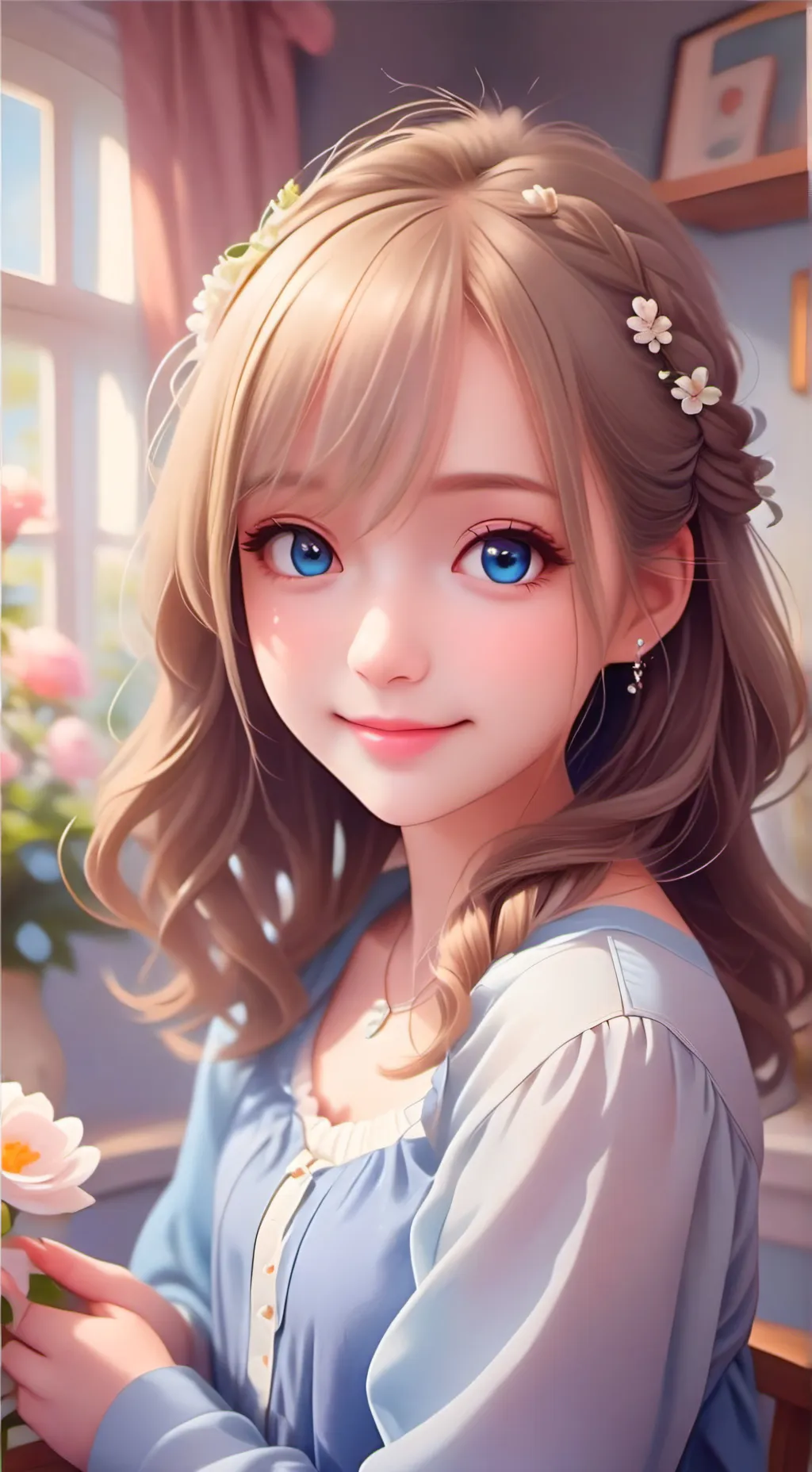 ai character: boney  background