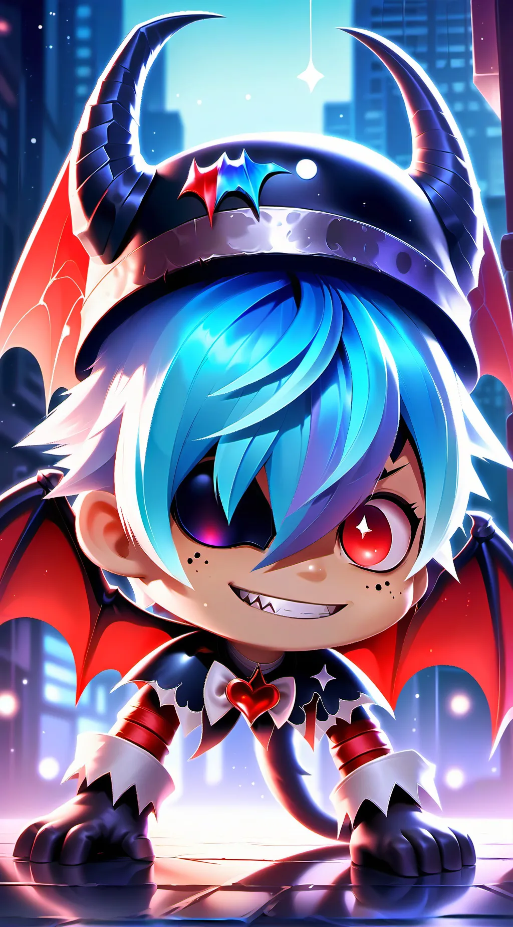 ai character: UWU Cat background