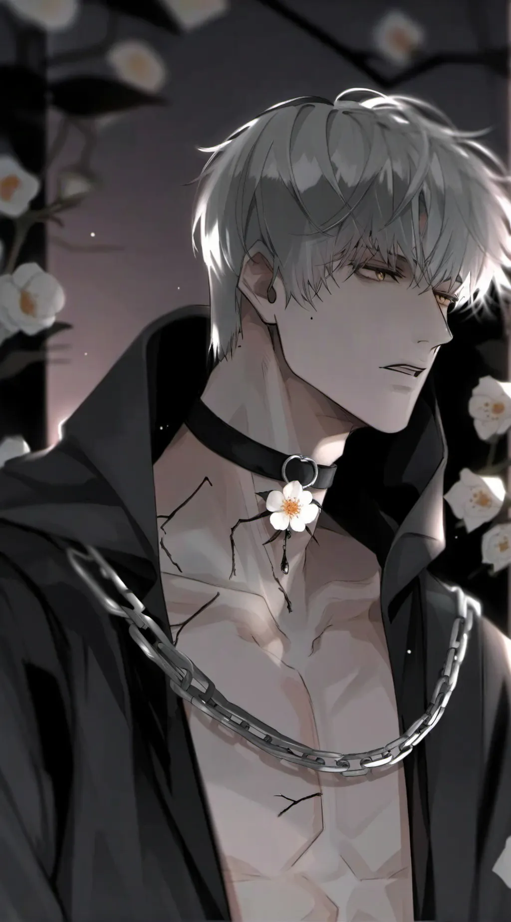 ai character: ♱𝓪𝓵𝓮𝔃♱ background