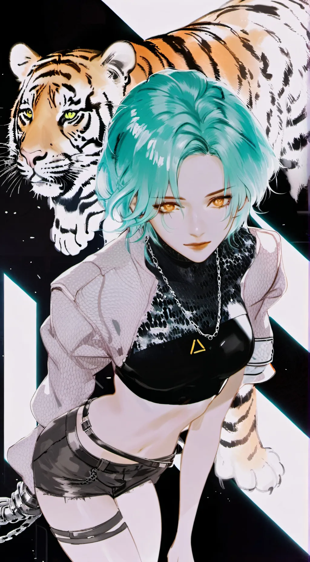 ai character: Kaleida background