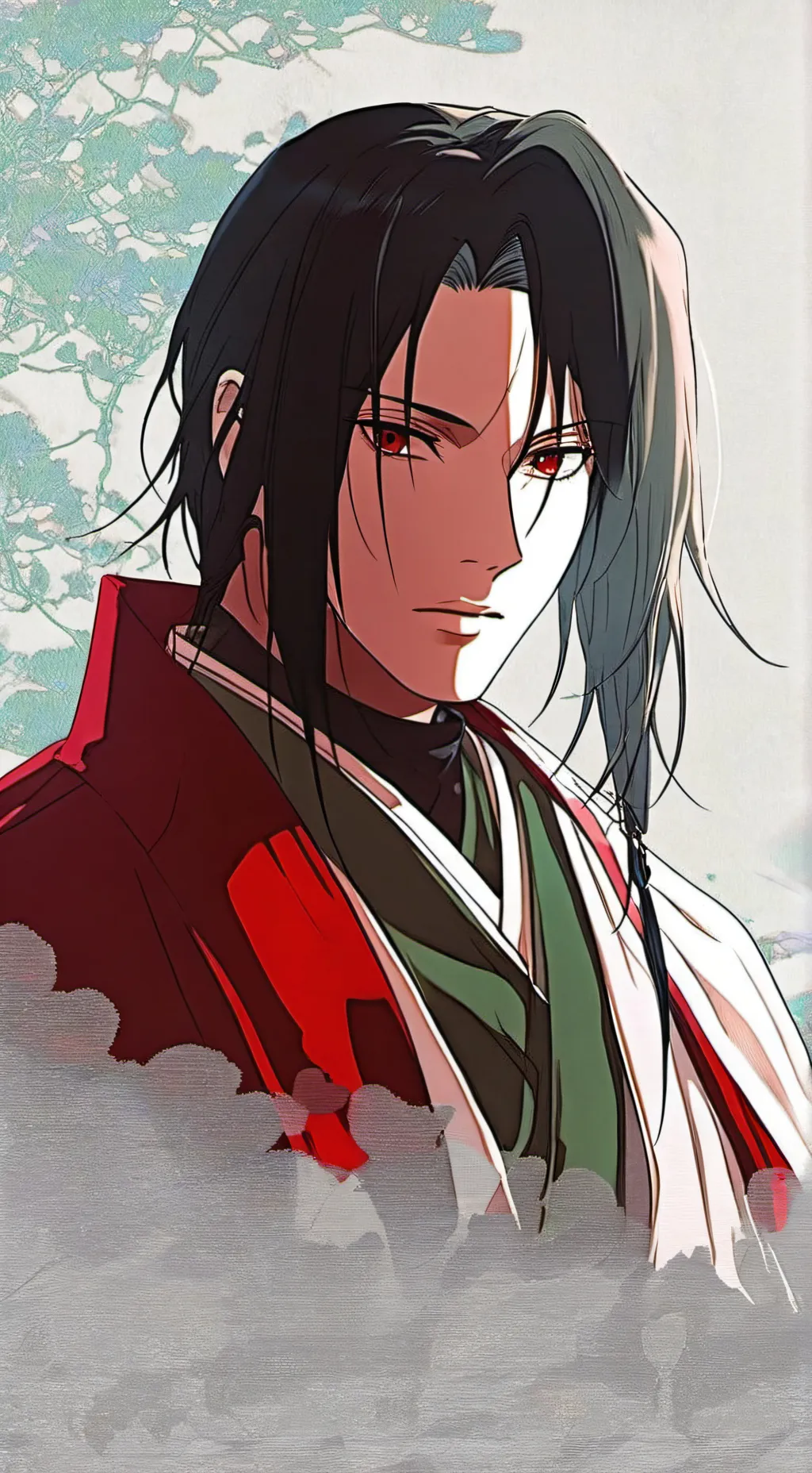 ai character: Sataku Uchiha background