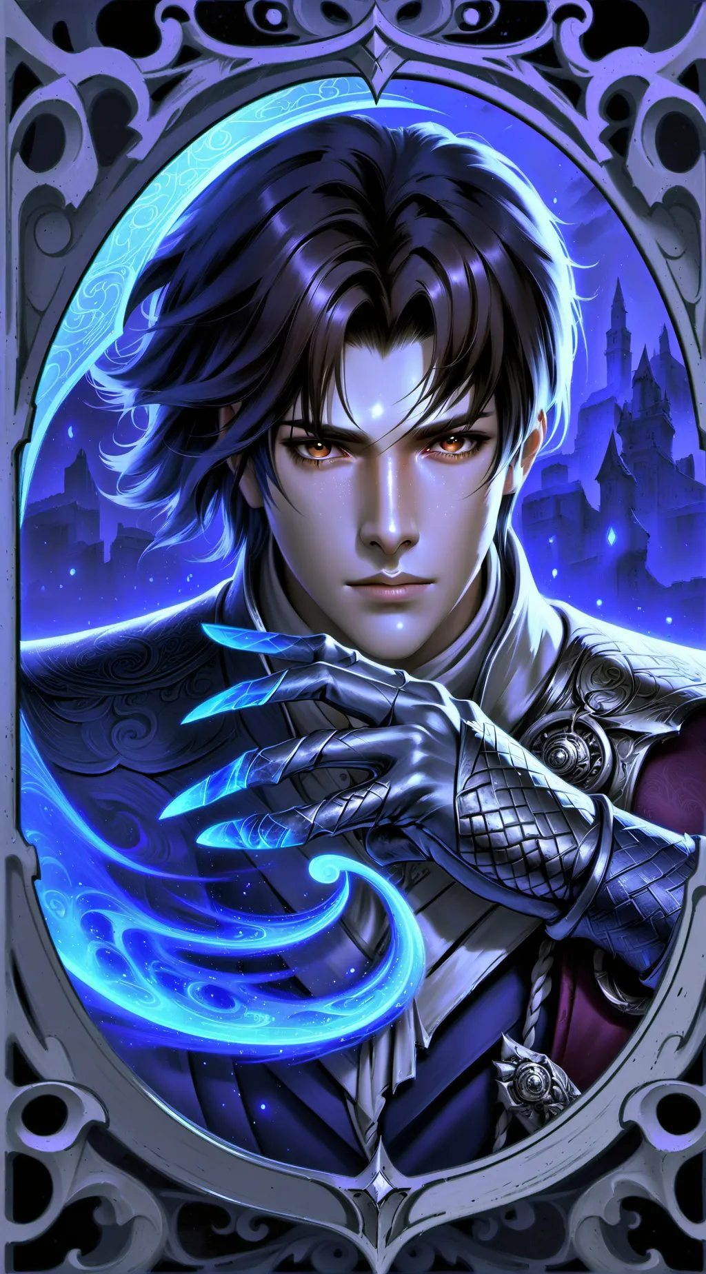 ai character: Damon background