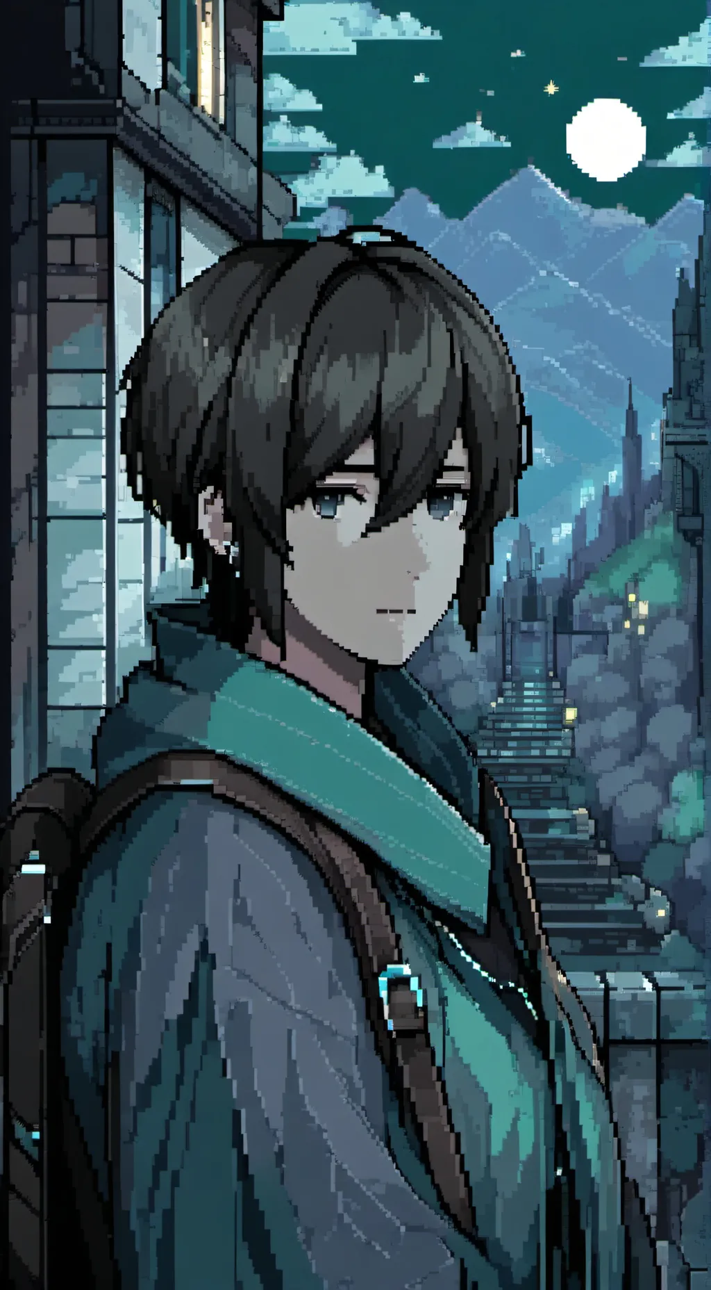 ai character: Max background