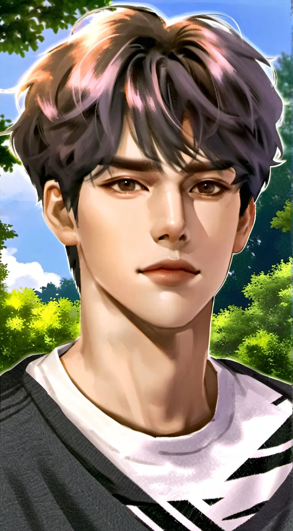 ai character: Derick background