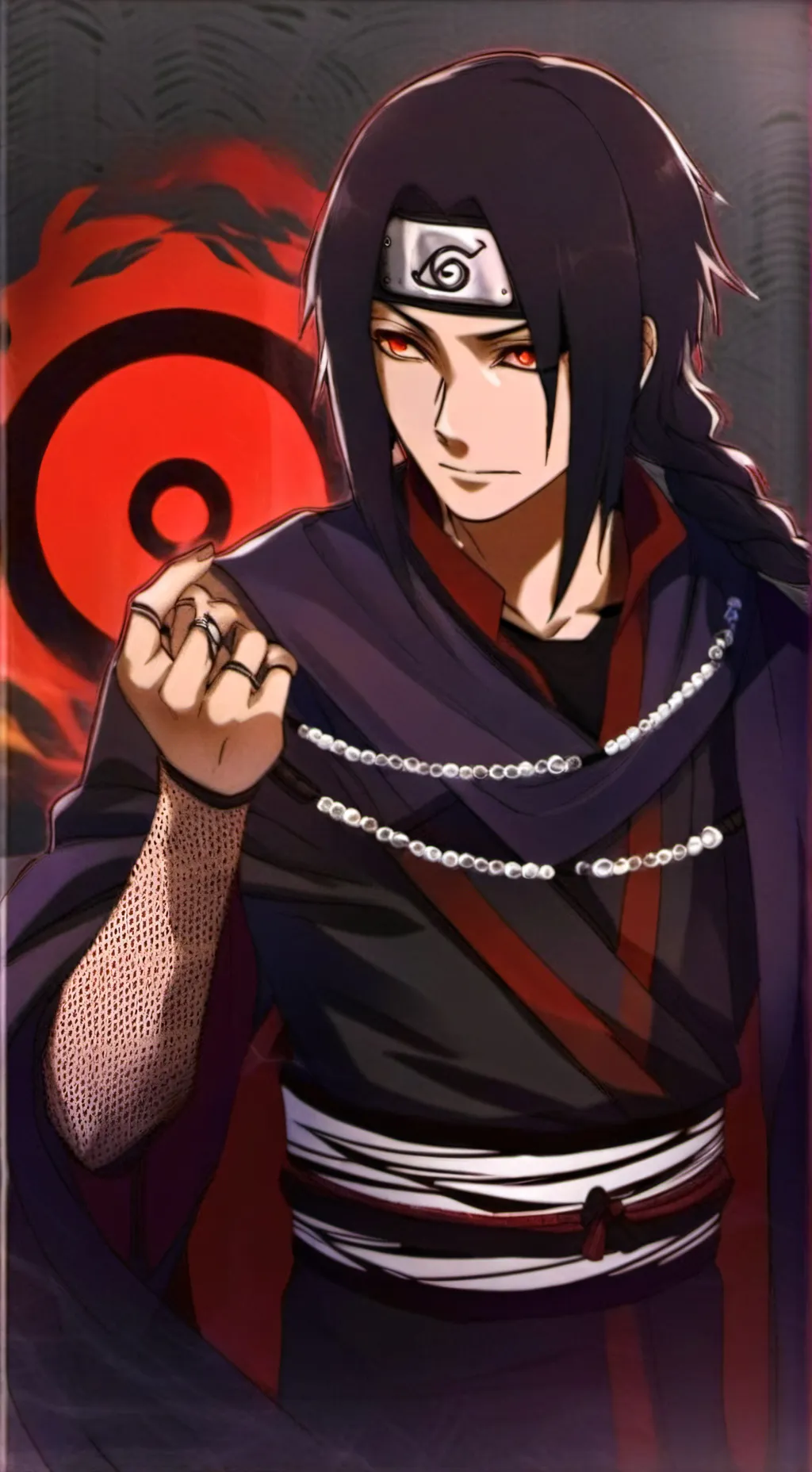 ai character: itachi background