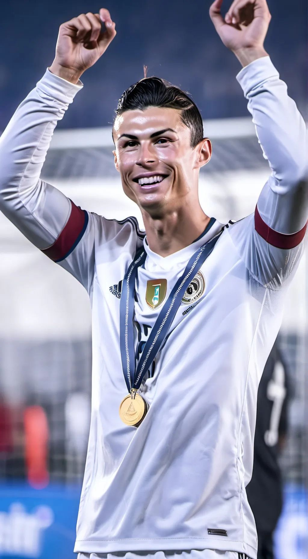 ai character: cr7 background
