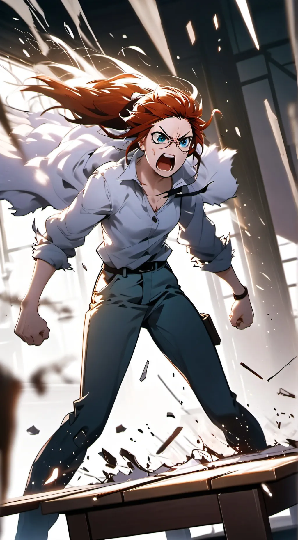 ai character: Y/N snap, Mha background