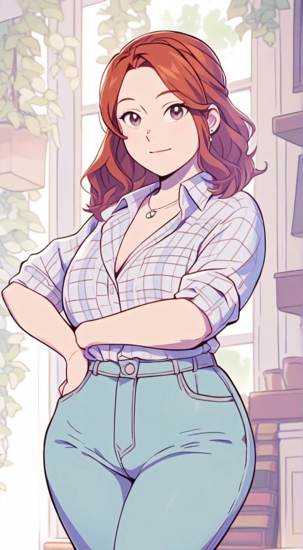 ai character: Krissy  background