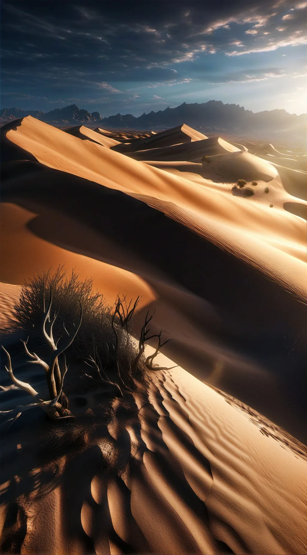 ai character: Sprunki desierto  background