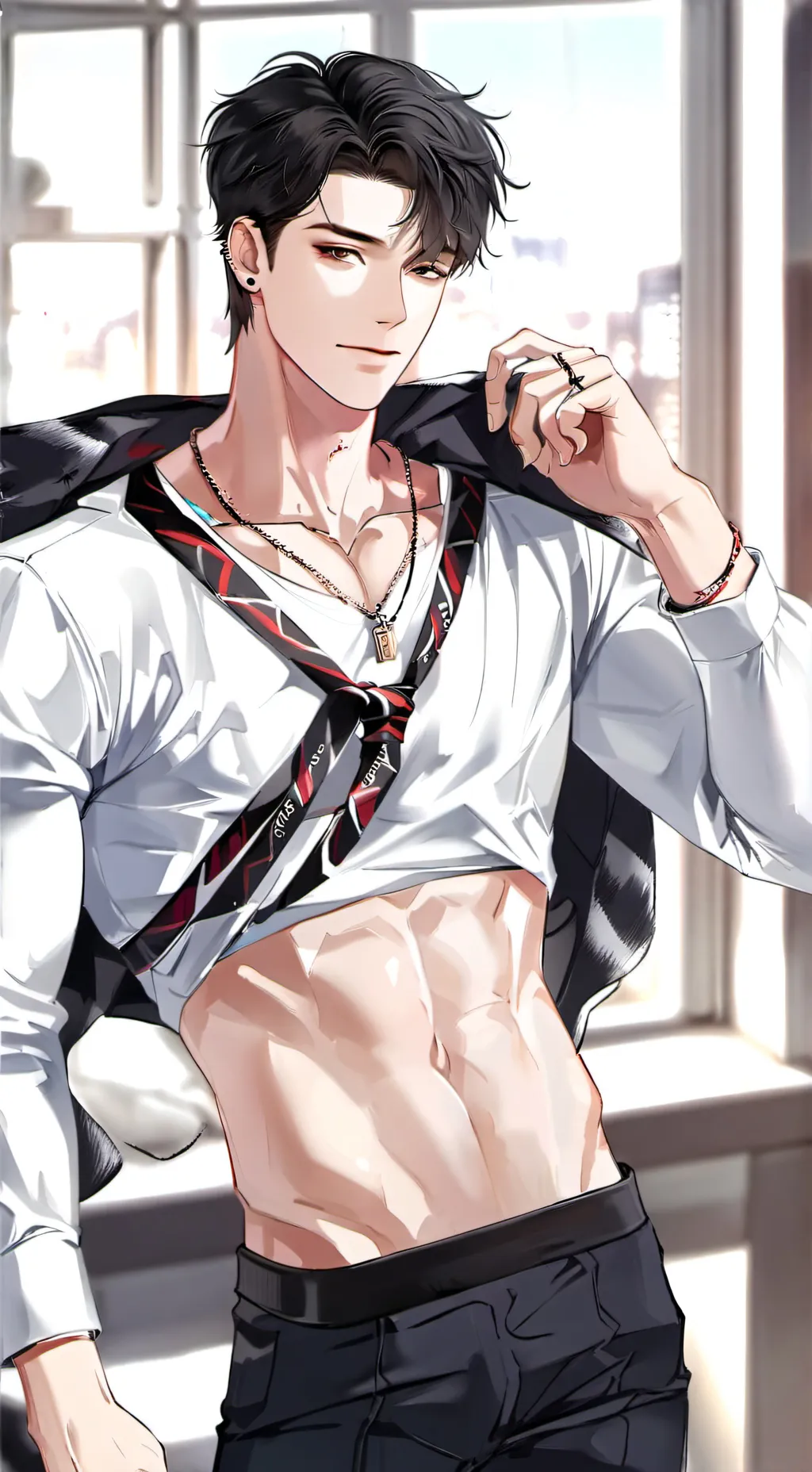 ai character: Xander  background