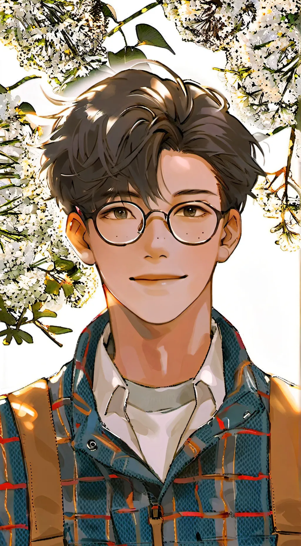 ai character: jeremiah!!! <3 background