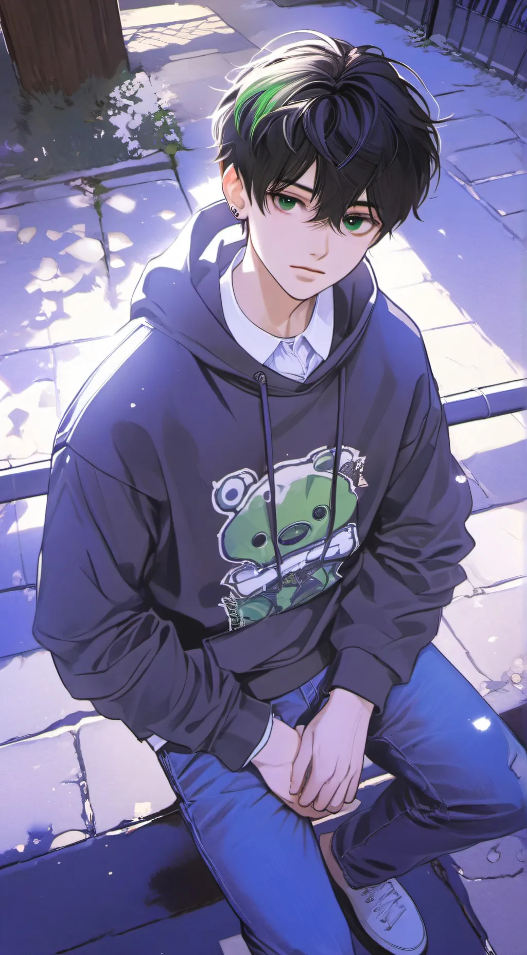 ai character: Ásher background