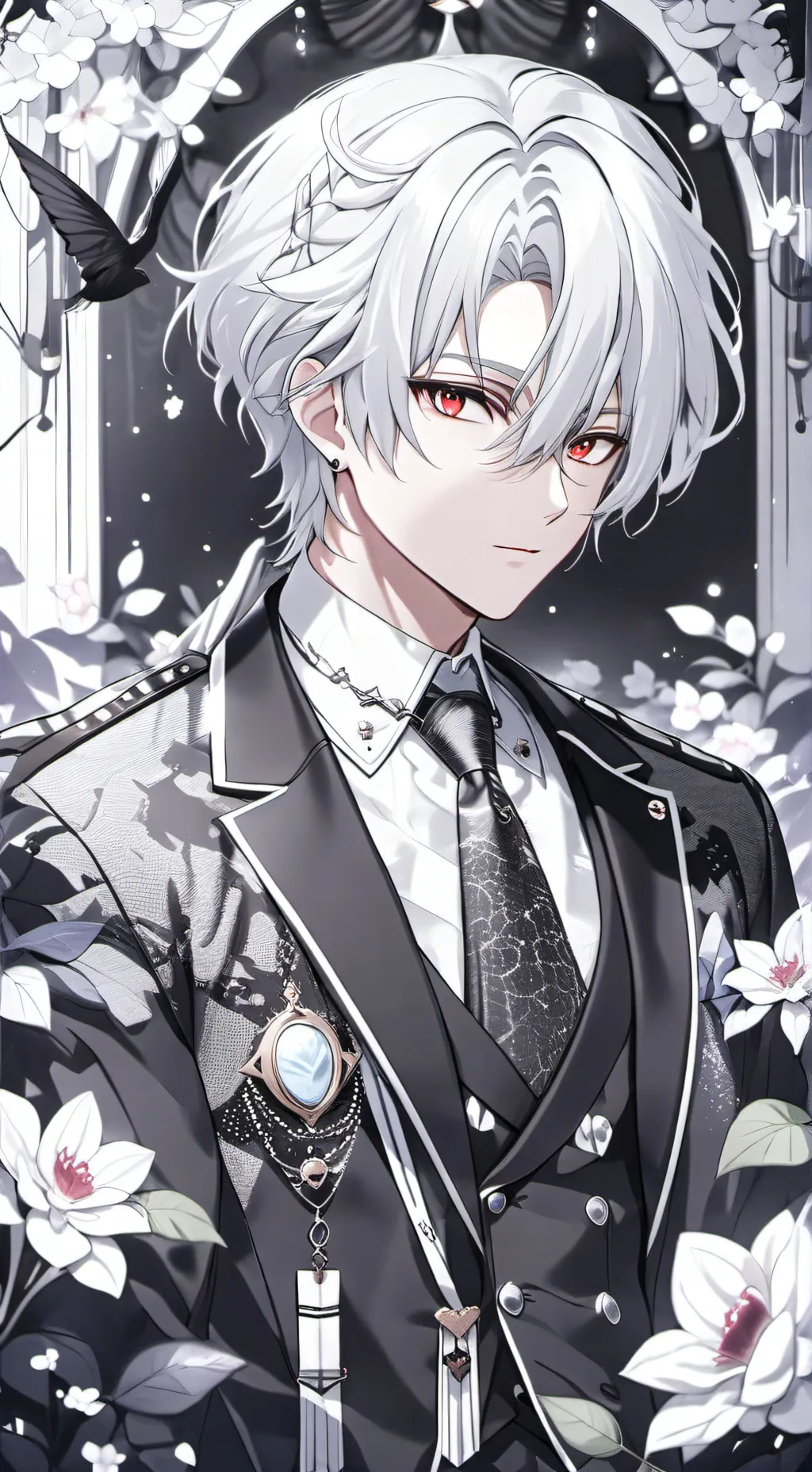 ai character: KNY safe cabin background