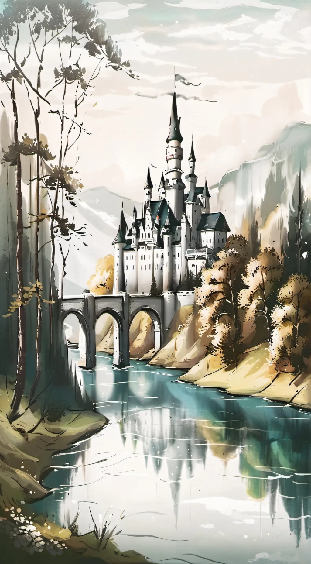 ai character: kny as royals background