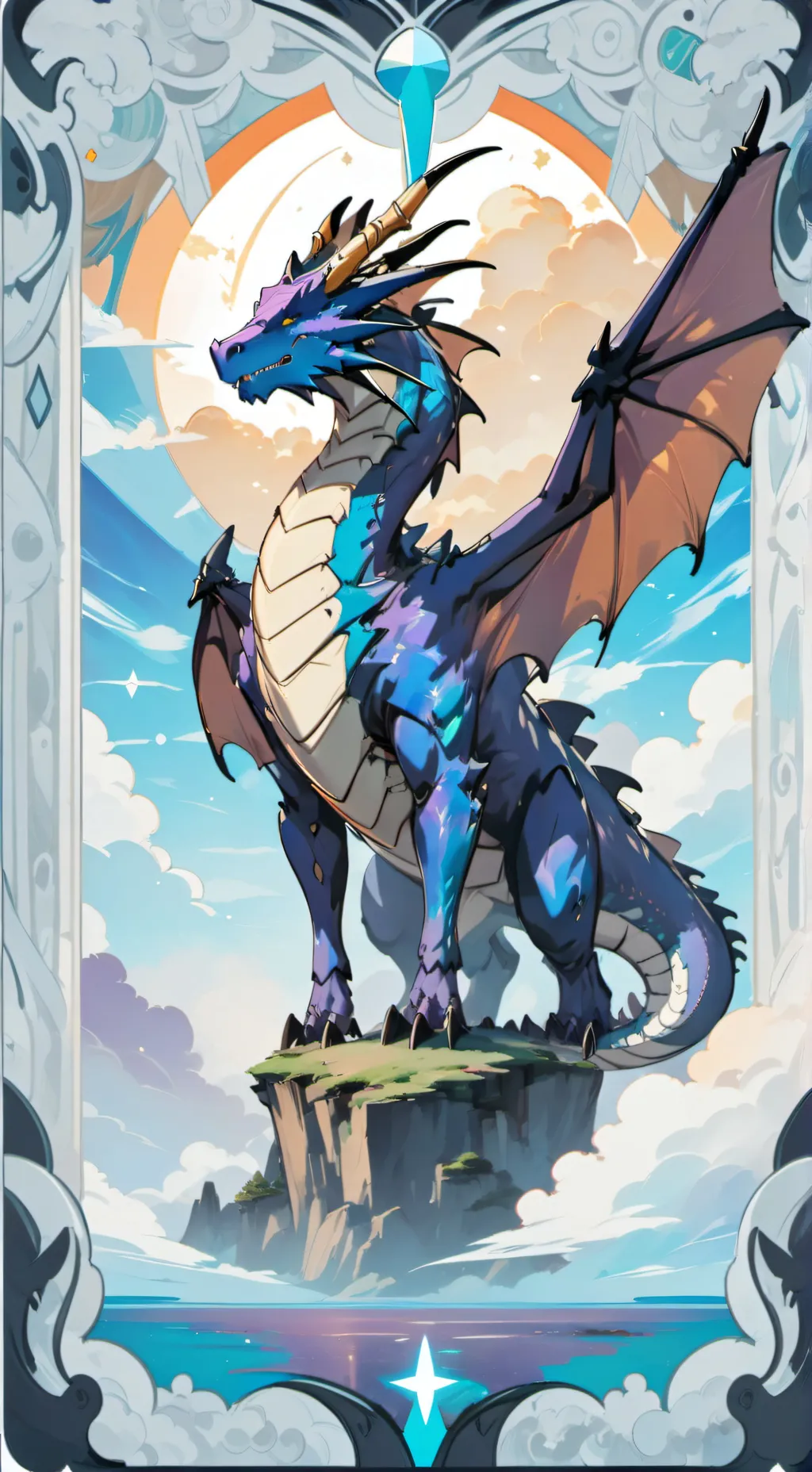 ai character: Wings of fire background