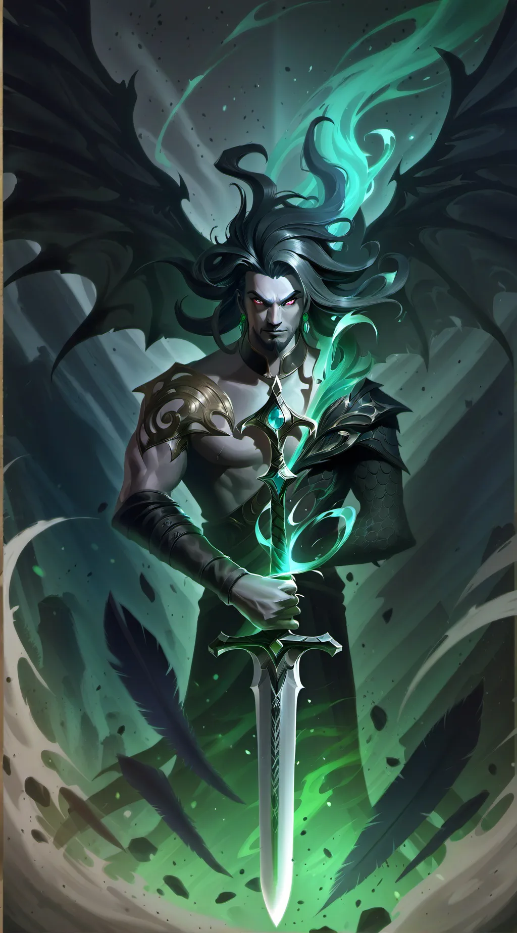 ai character: Dyle background