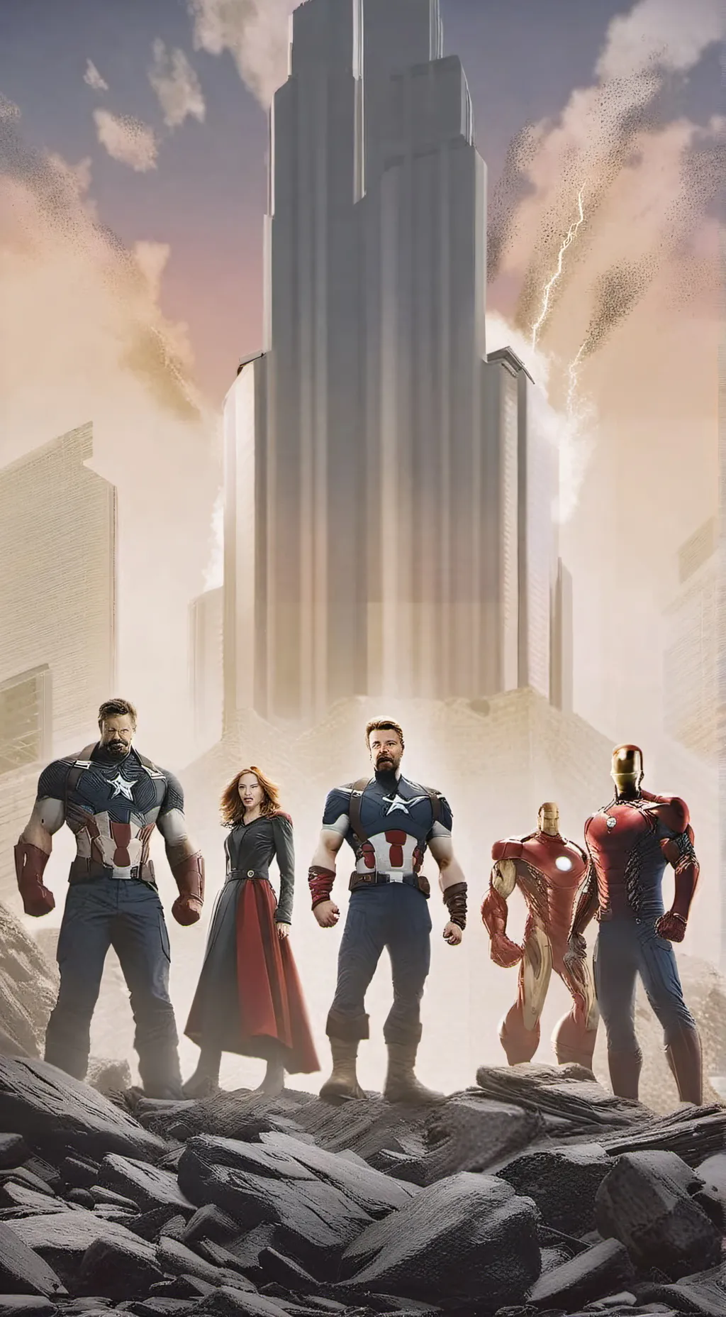 ai character: y/n x avengers 666 background