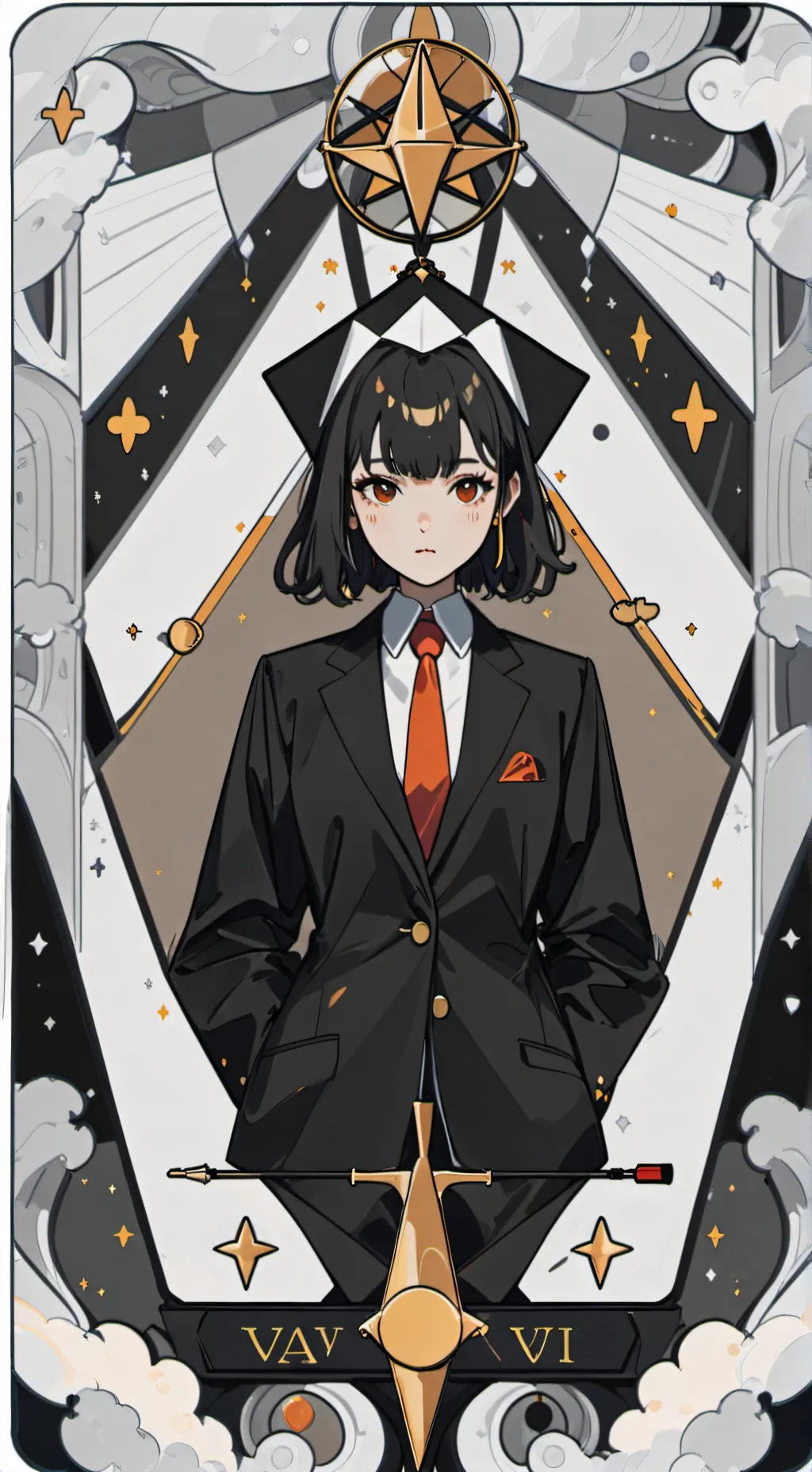 ai character: tv woman 2.0 upgra background