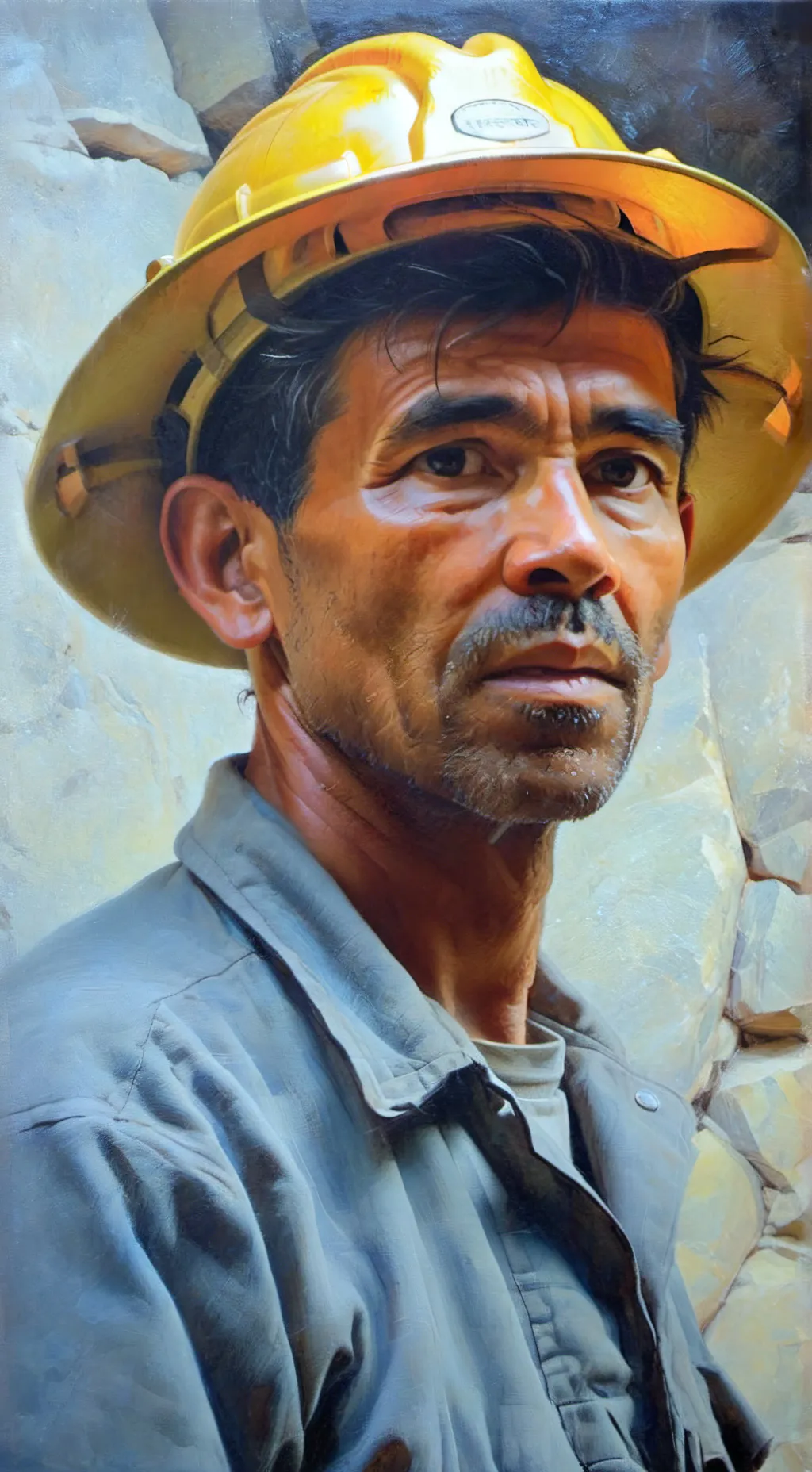 ai character: minero  background