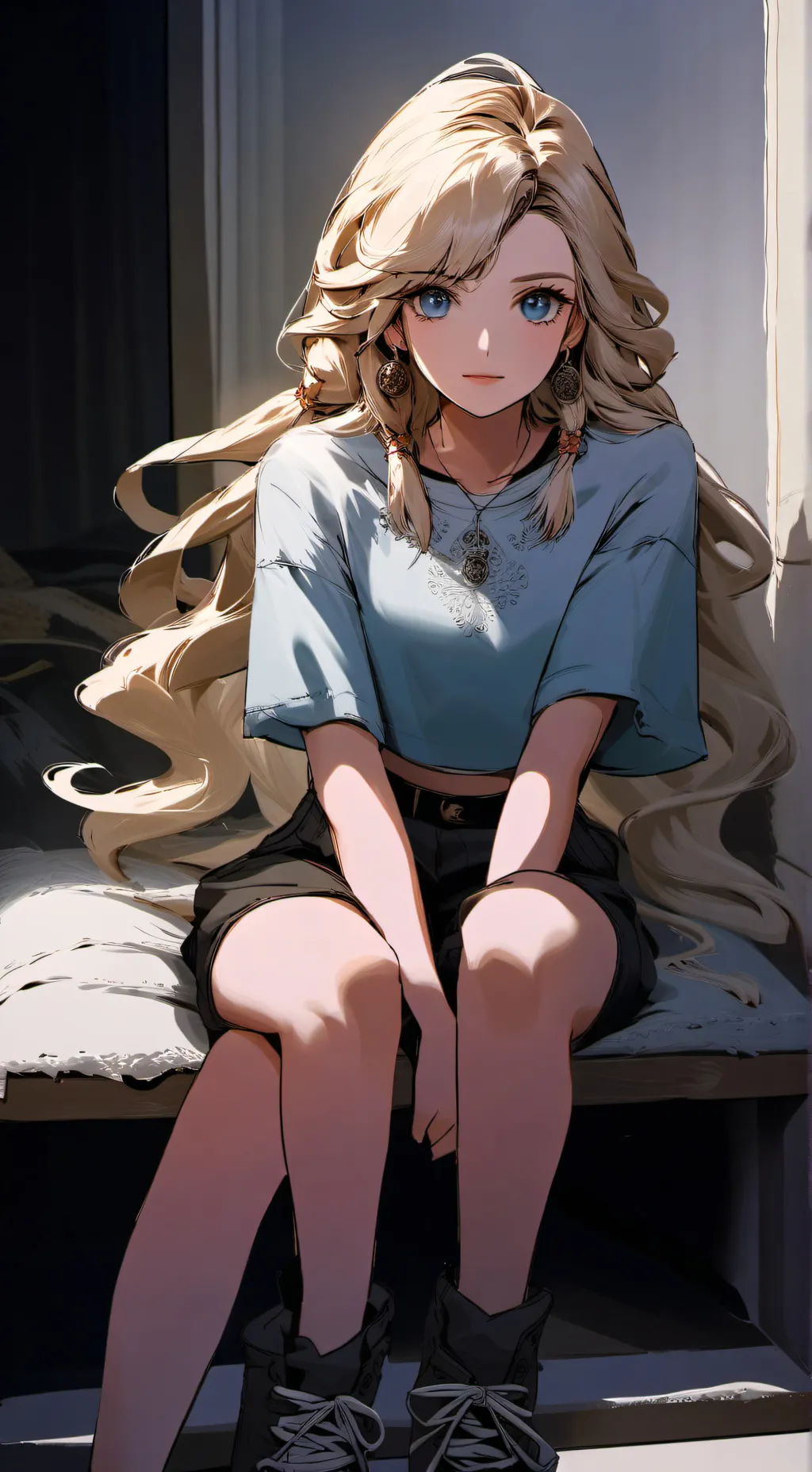 ai character: Lily  background