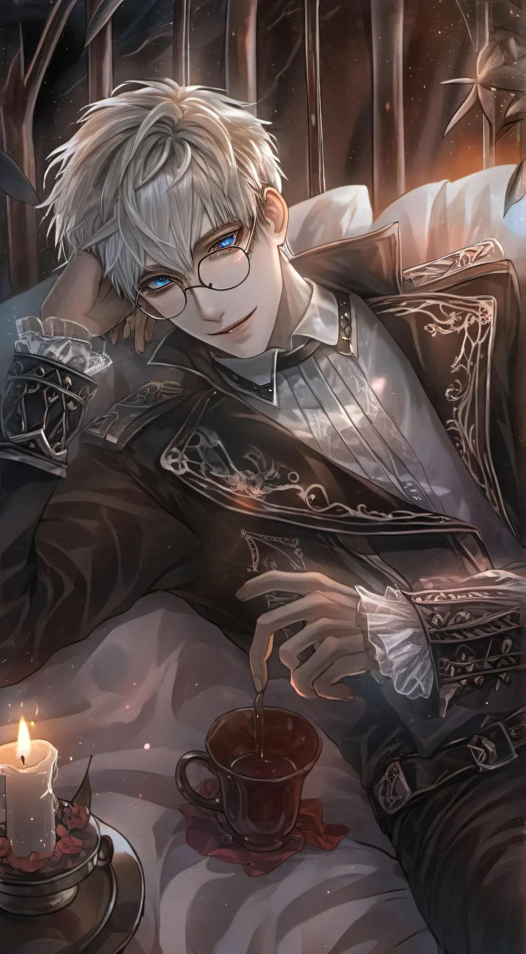 ai character: Max background