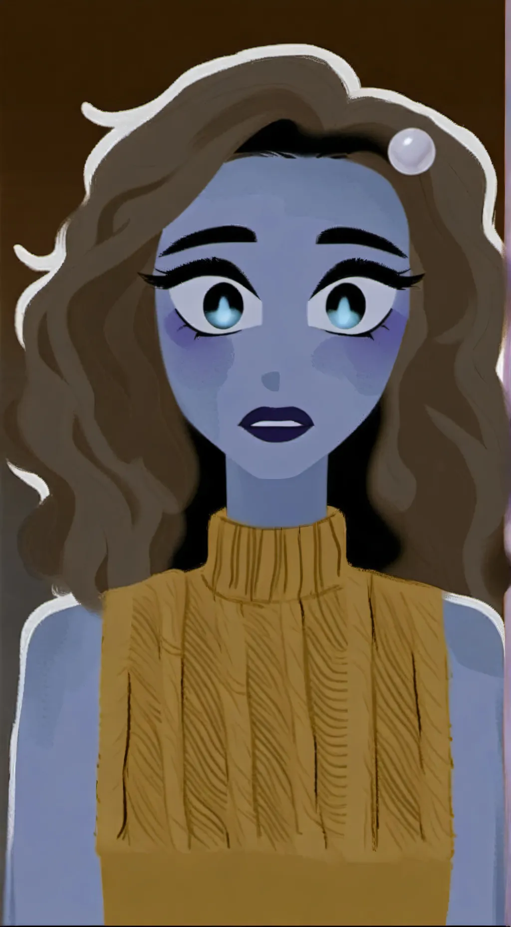 ai character: enid background