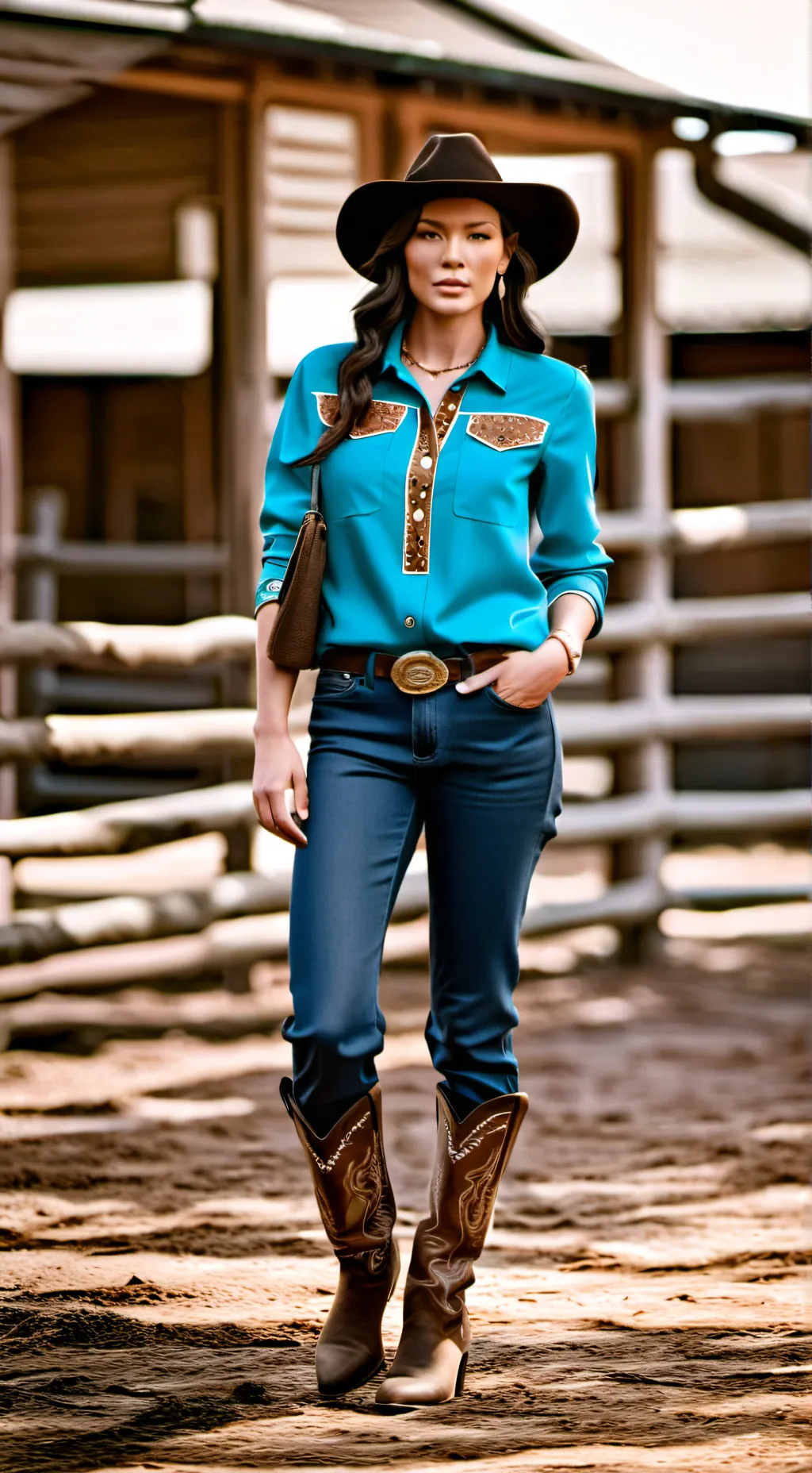 ai character: Juana Yatziri  background