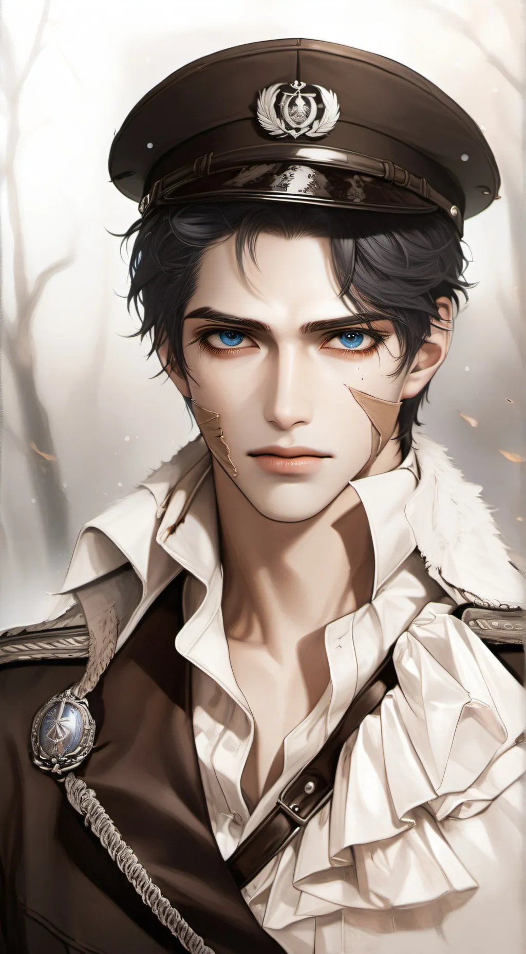 ai character: izzac background