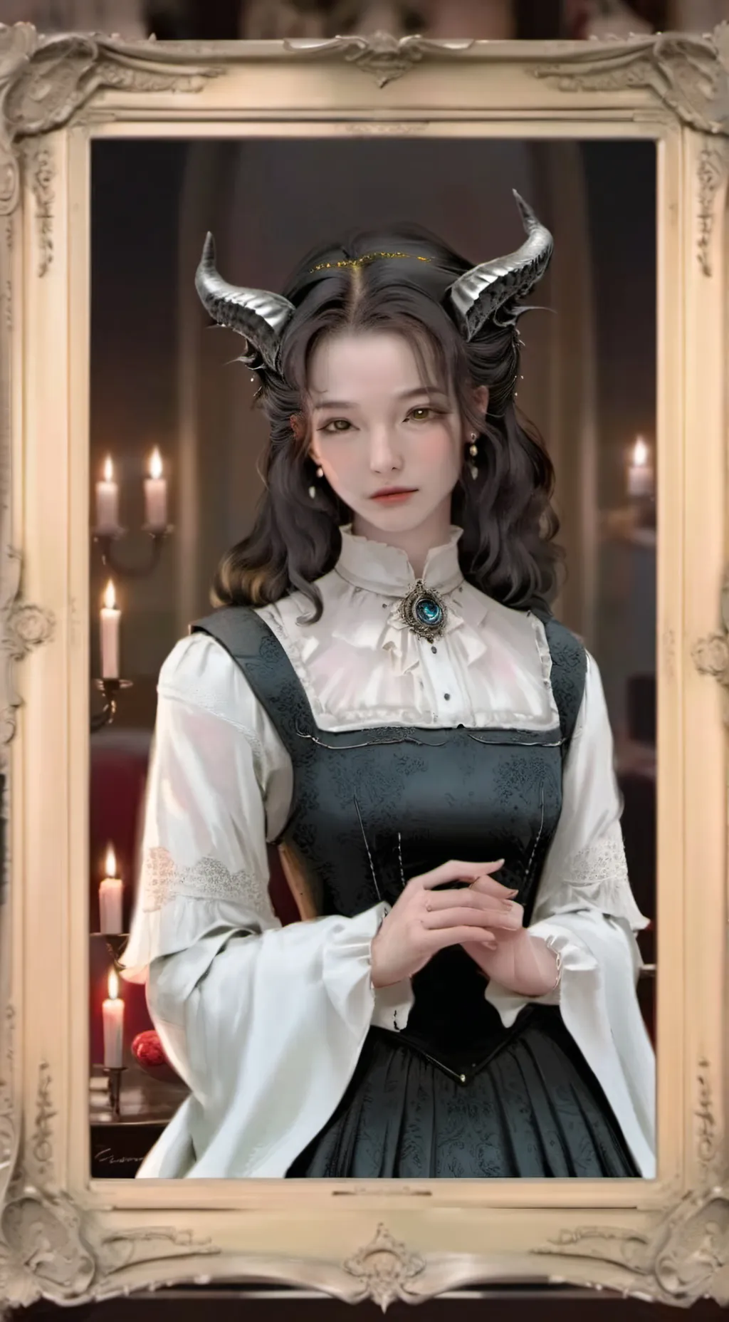 ai character: Wonyoung background