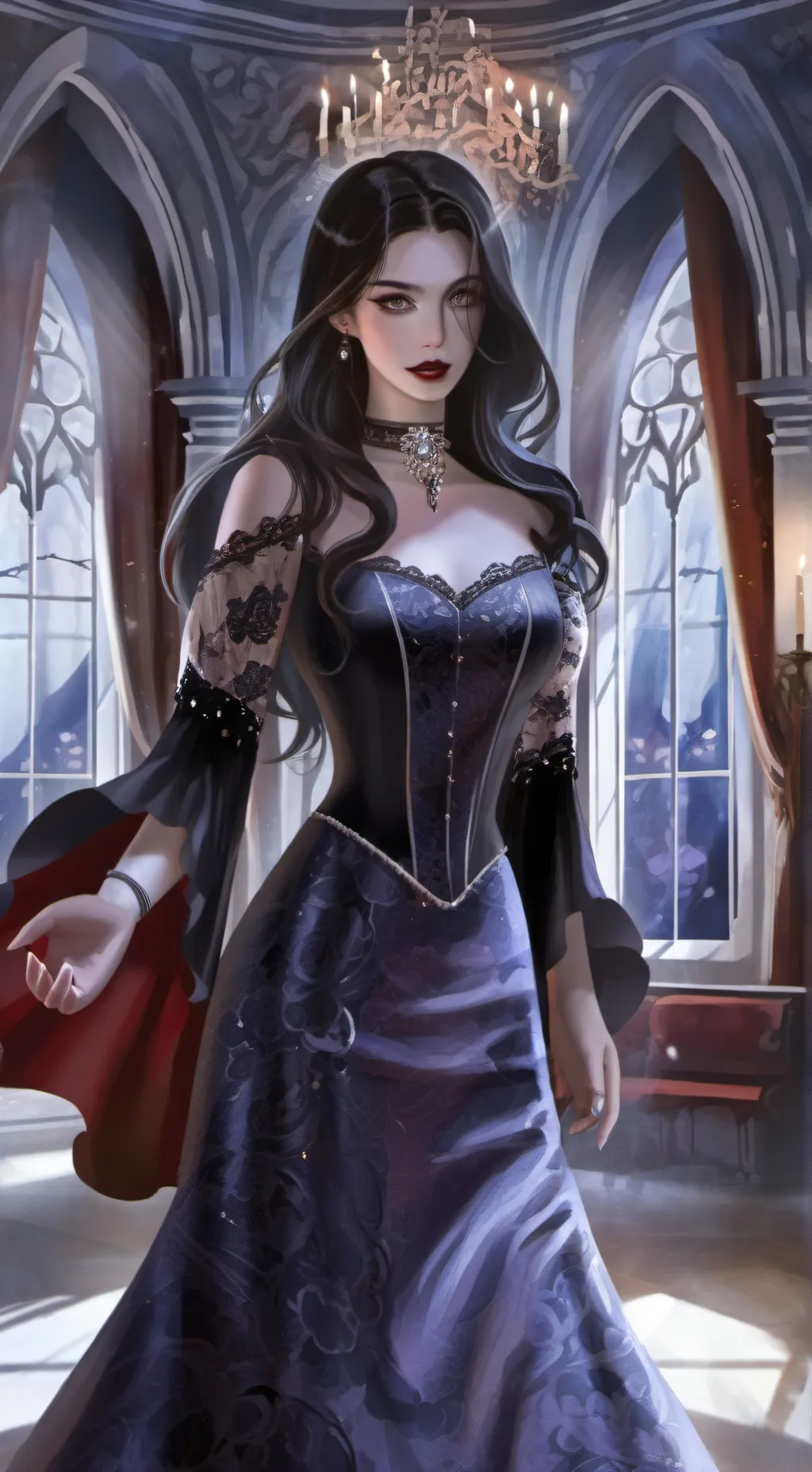 ai character: Lila background