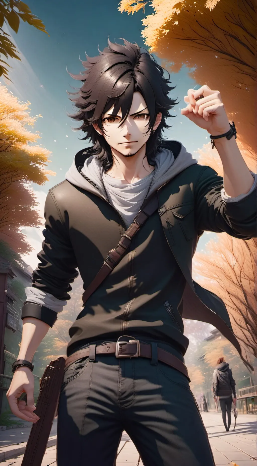 ai character: Aizawa sis/panic  background